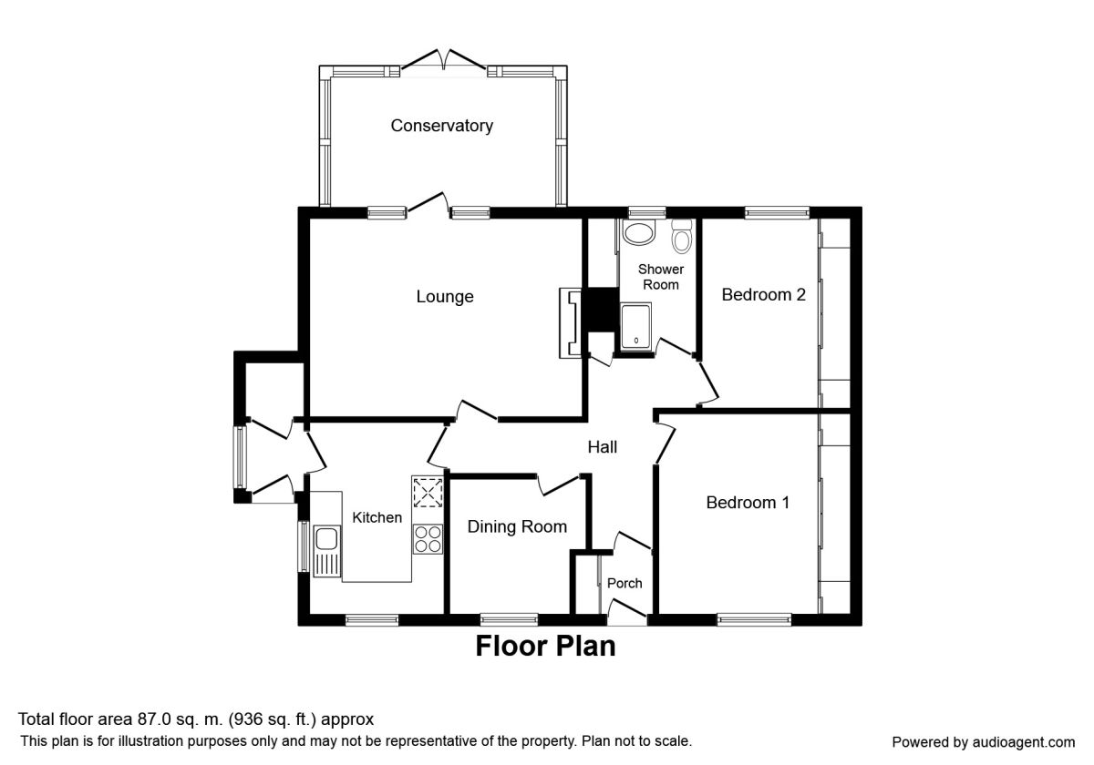 2 Bedrooms Bungalow for sale in Ribchester Road, Hothersall, Preston PR3
