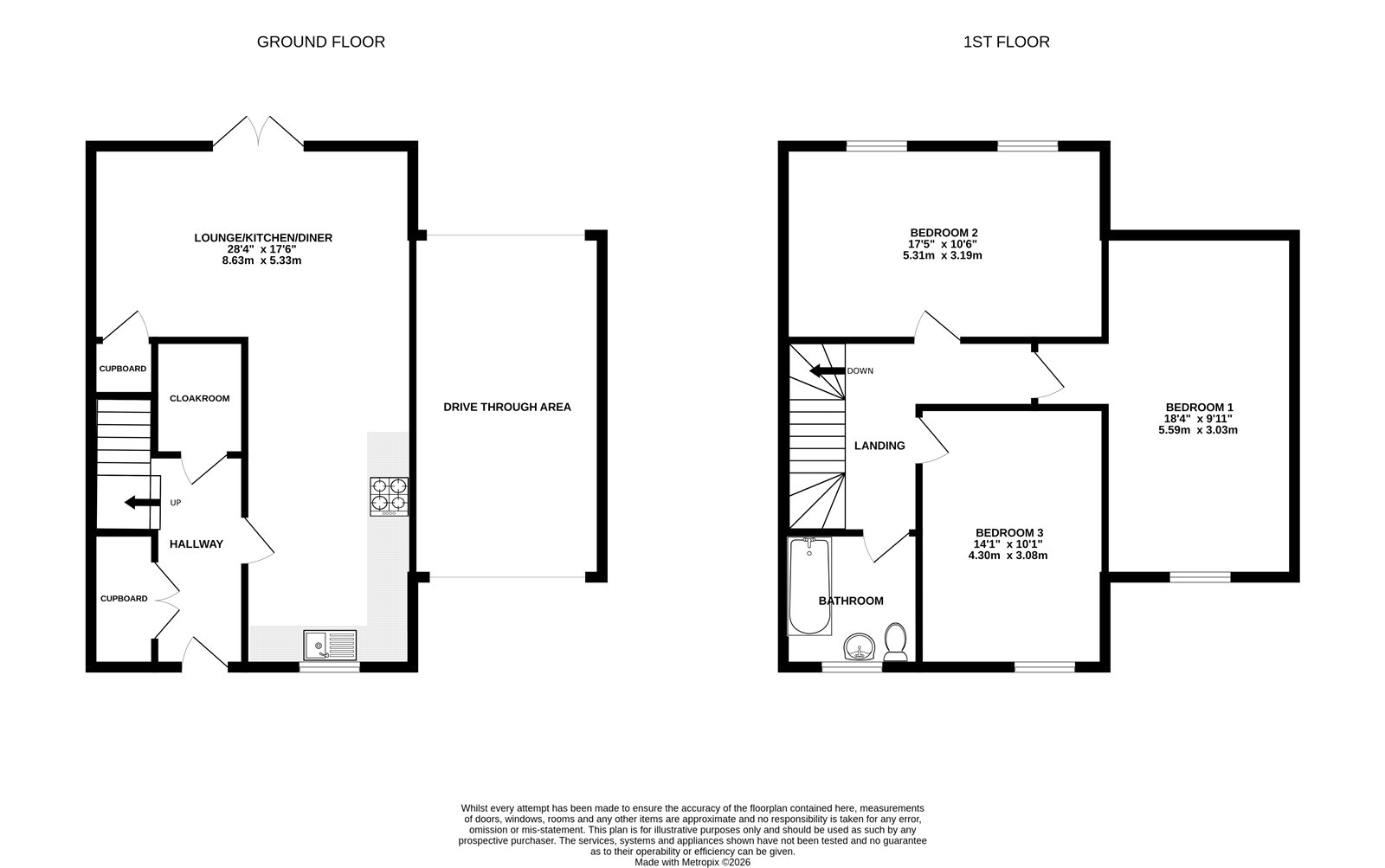 Scarlett Mews - Plot 110, 21, Buttercup Drive, Colchester floorplan