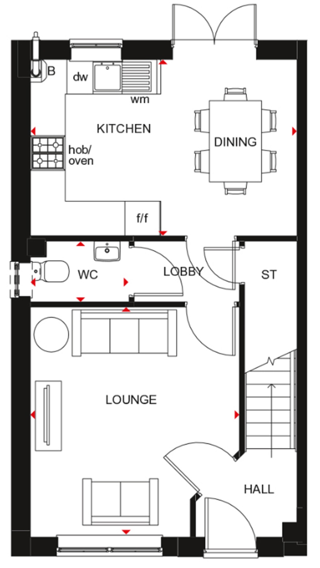 "Ellerton" at Yalberton Road, Paignton TQ4, 3 bedroom end terrace house for sale 65782936