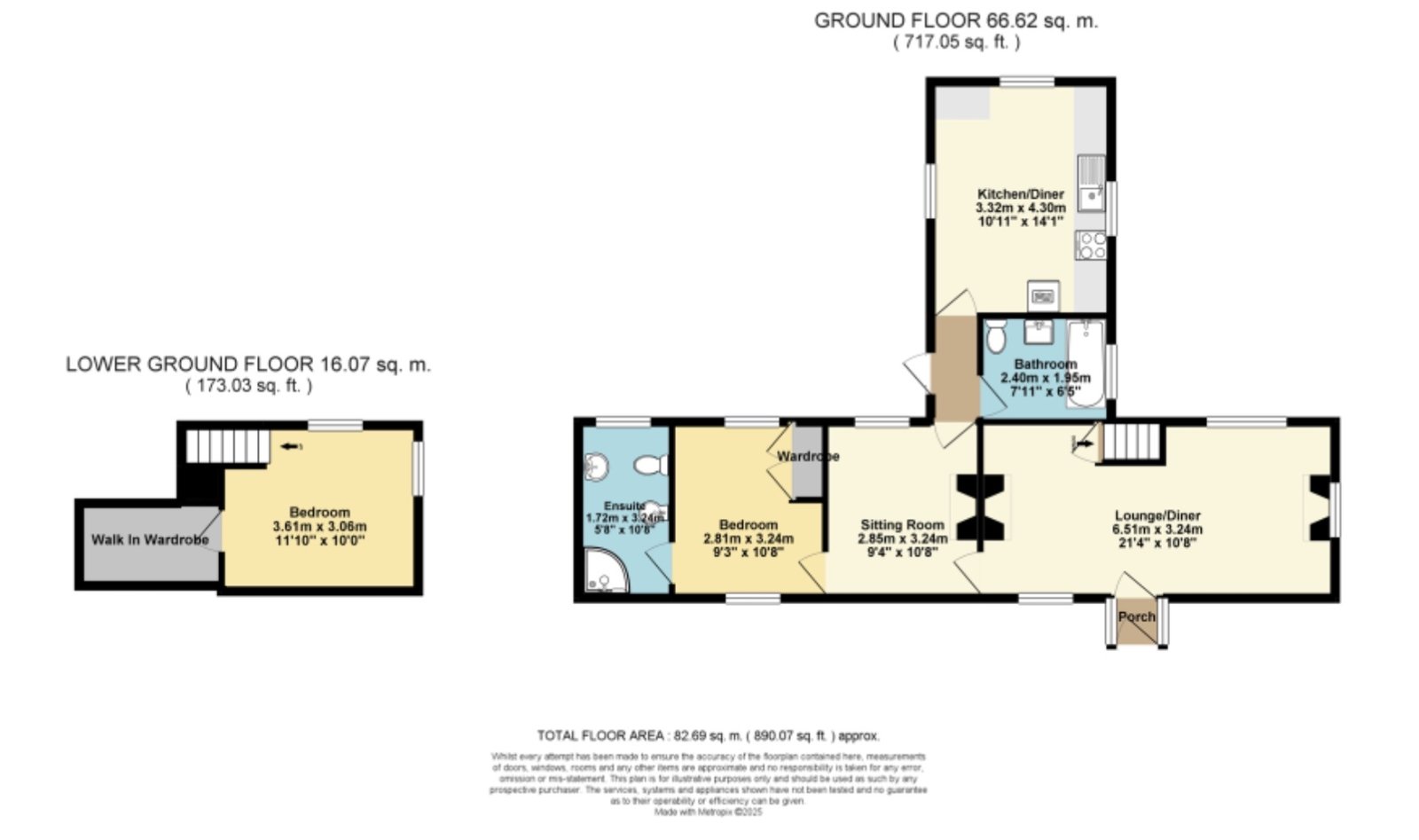 Holly Cottage, 2, Napchester Road, Dover floorplan