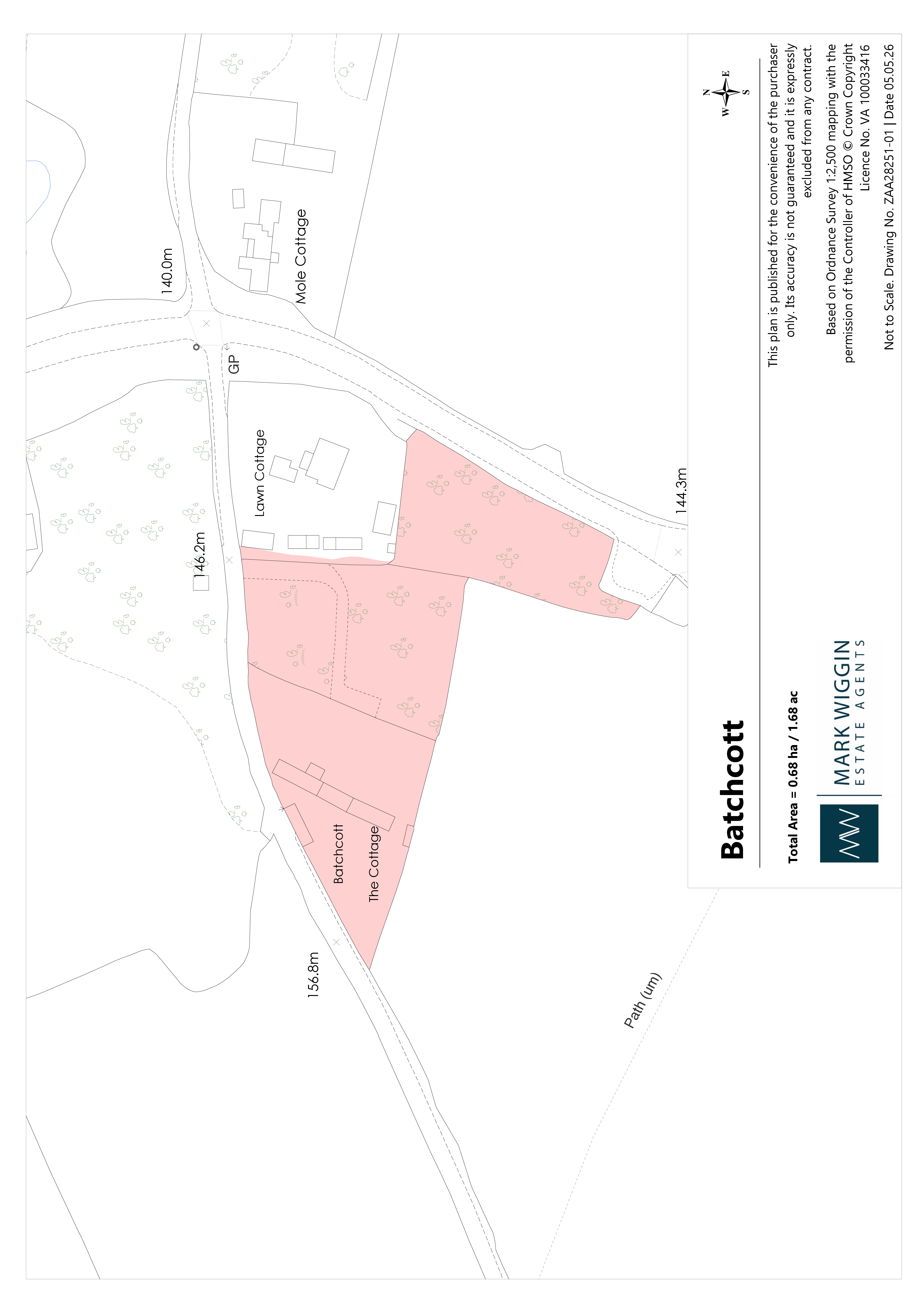 Batchcott House,, Batchcott, Ludlow floorplan