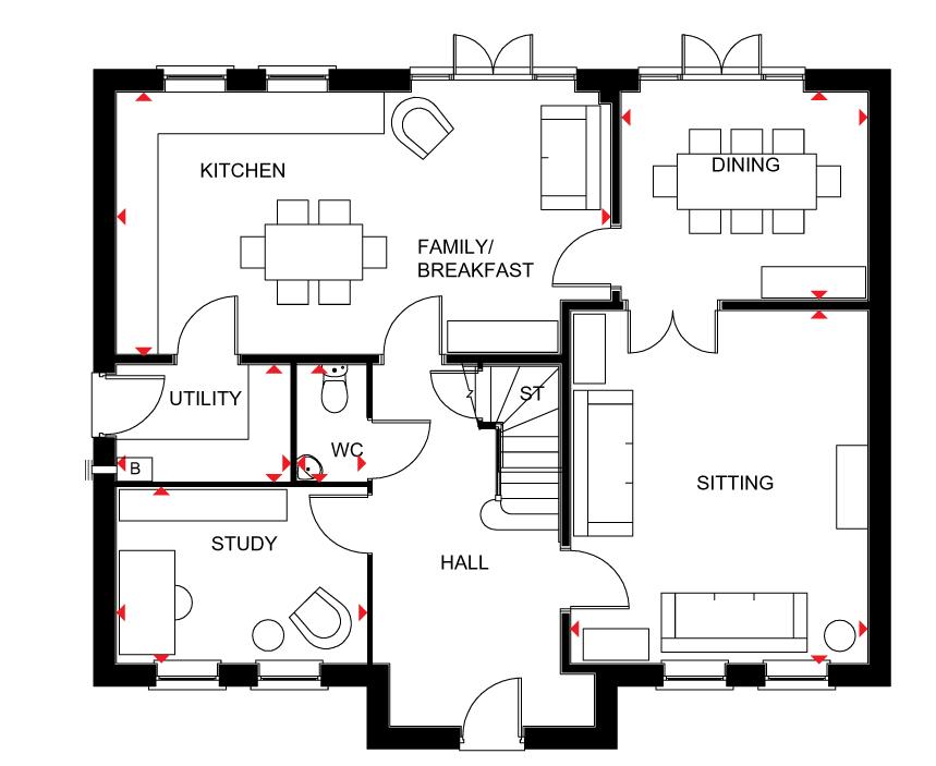 5 Bedrooms Detached house for sale in