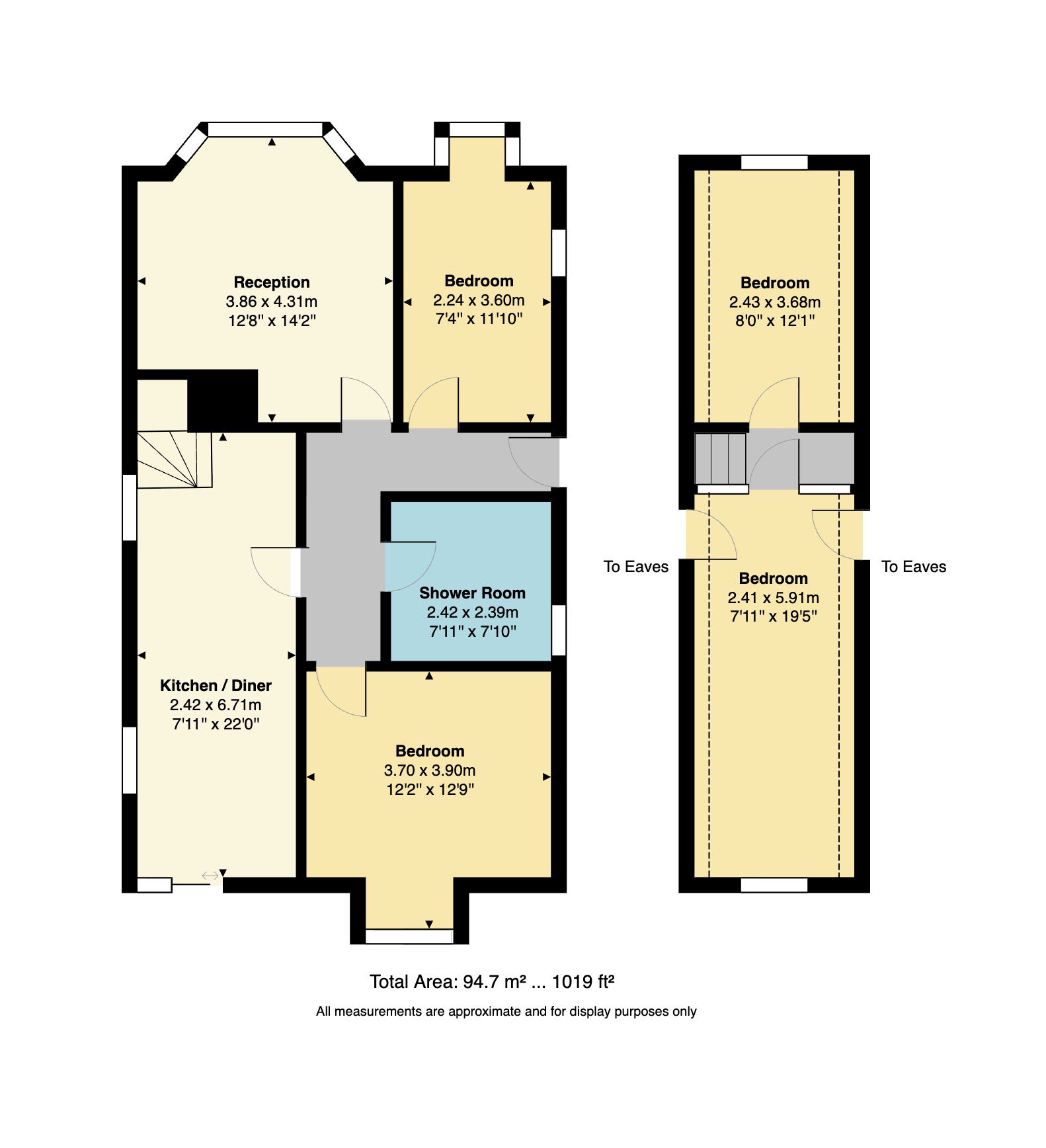 164 Northwood Road, Whitstable floorplan