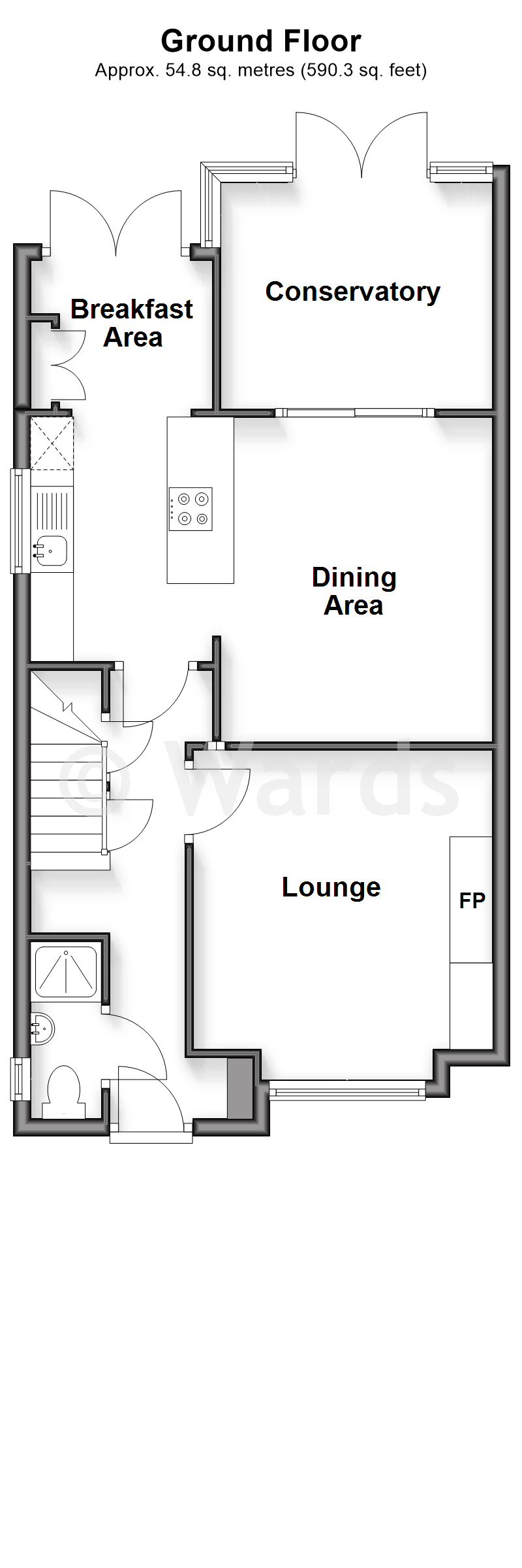 90, Plains Avenue, Maidstone floorplan