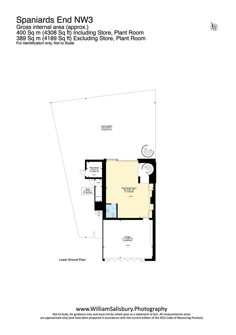 Spaniards End, Hampstead floorplan