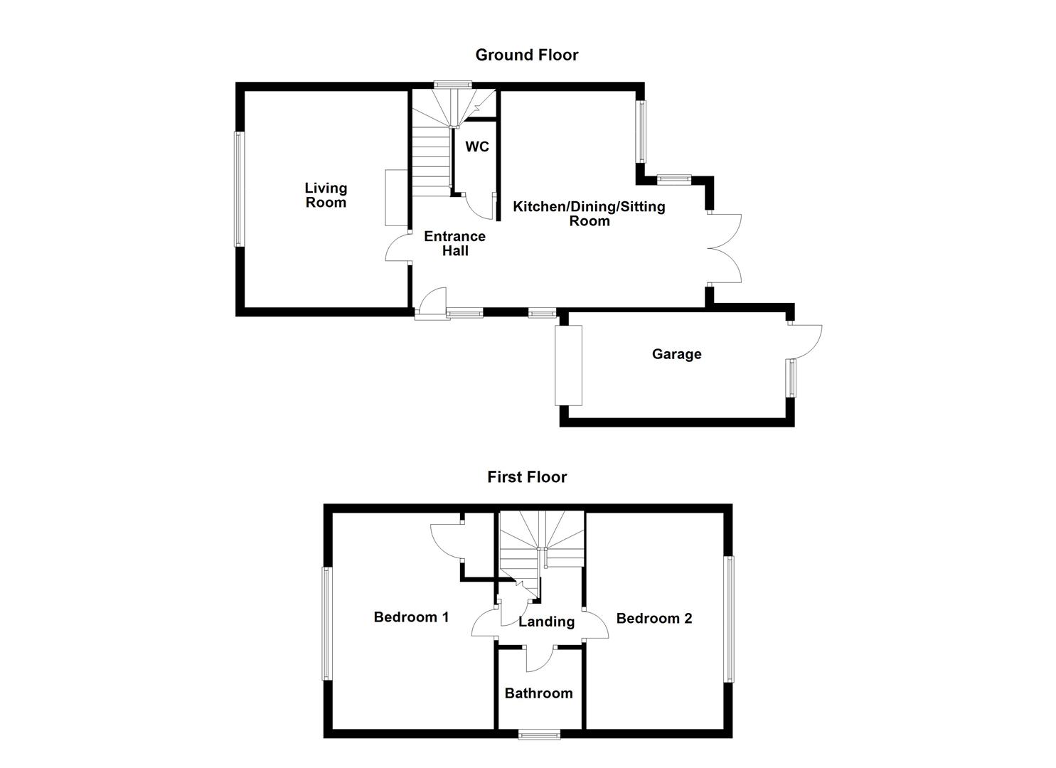 Towngate, Ossett floorplan