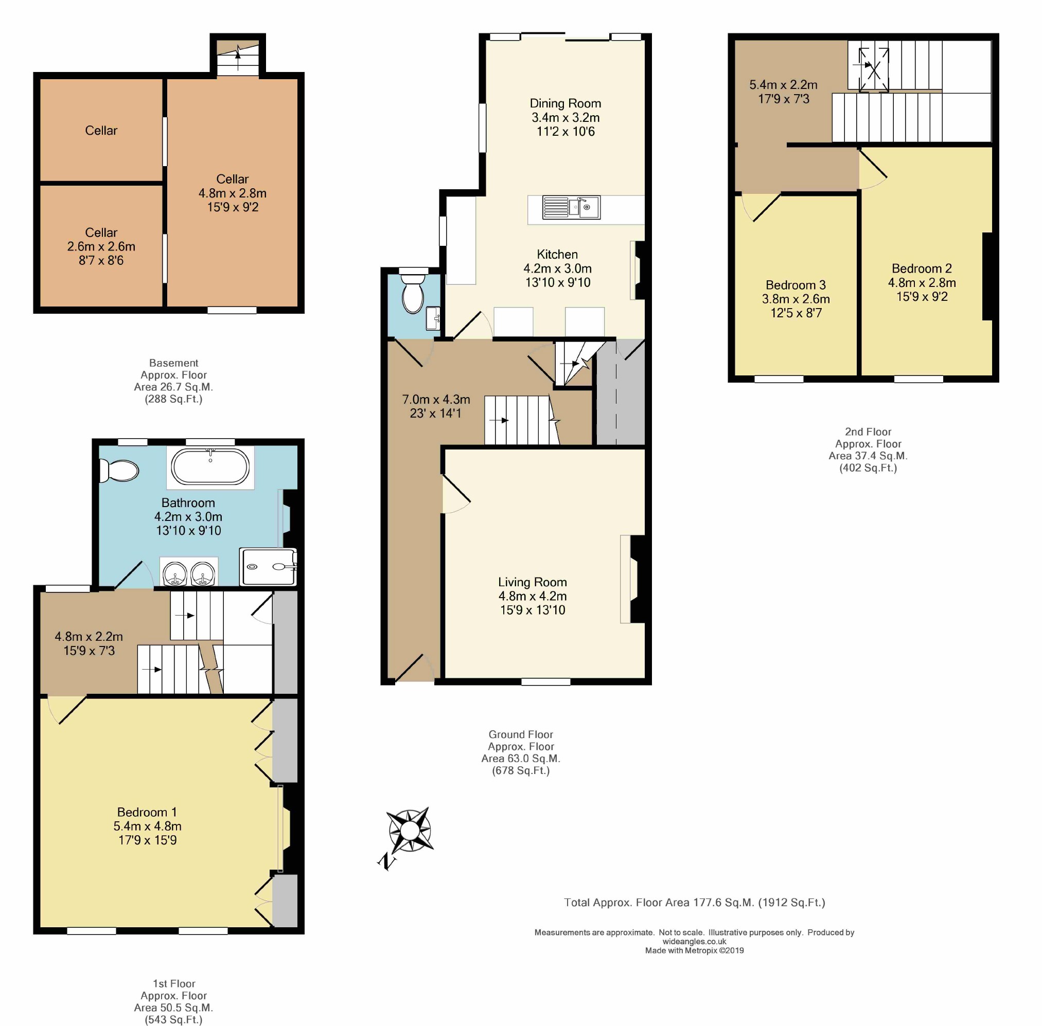 3 Bedrooms Terraced house for sale in Crouch Street, Banbury OX16