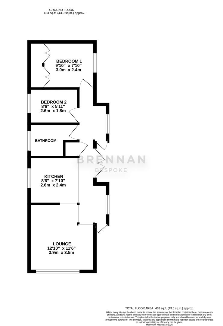 24, Acorn Park, Cranford Road, Burton Latimer floorplan