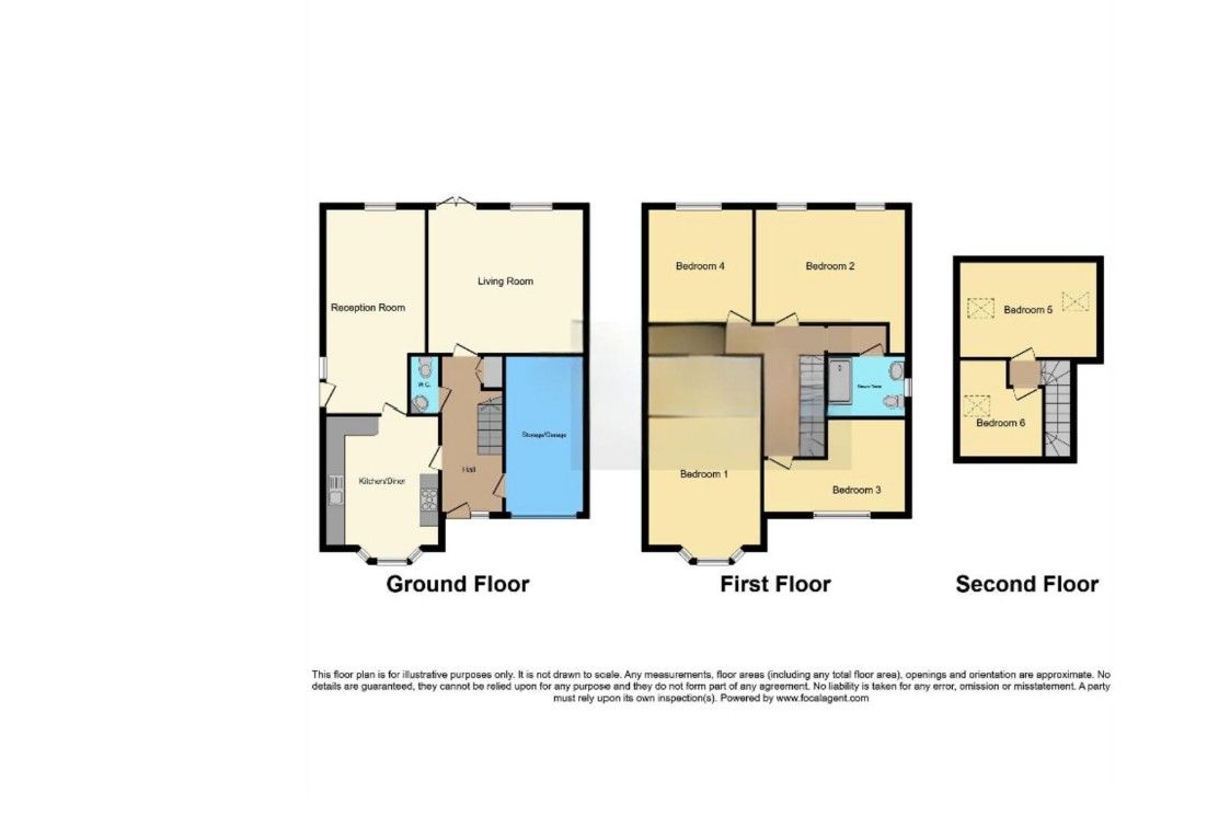 280 Biscot Road, Luton floorplan
