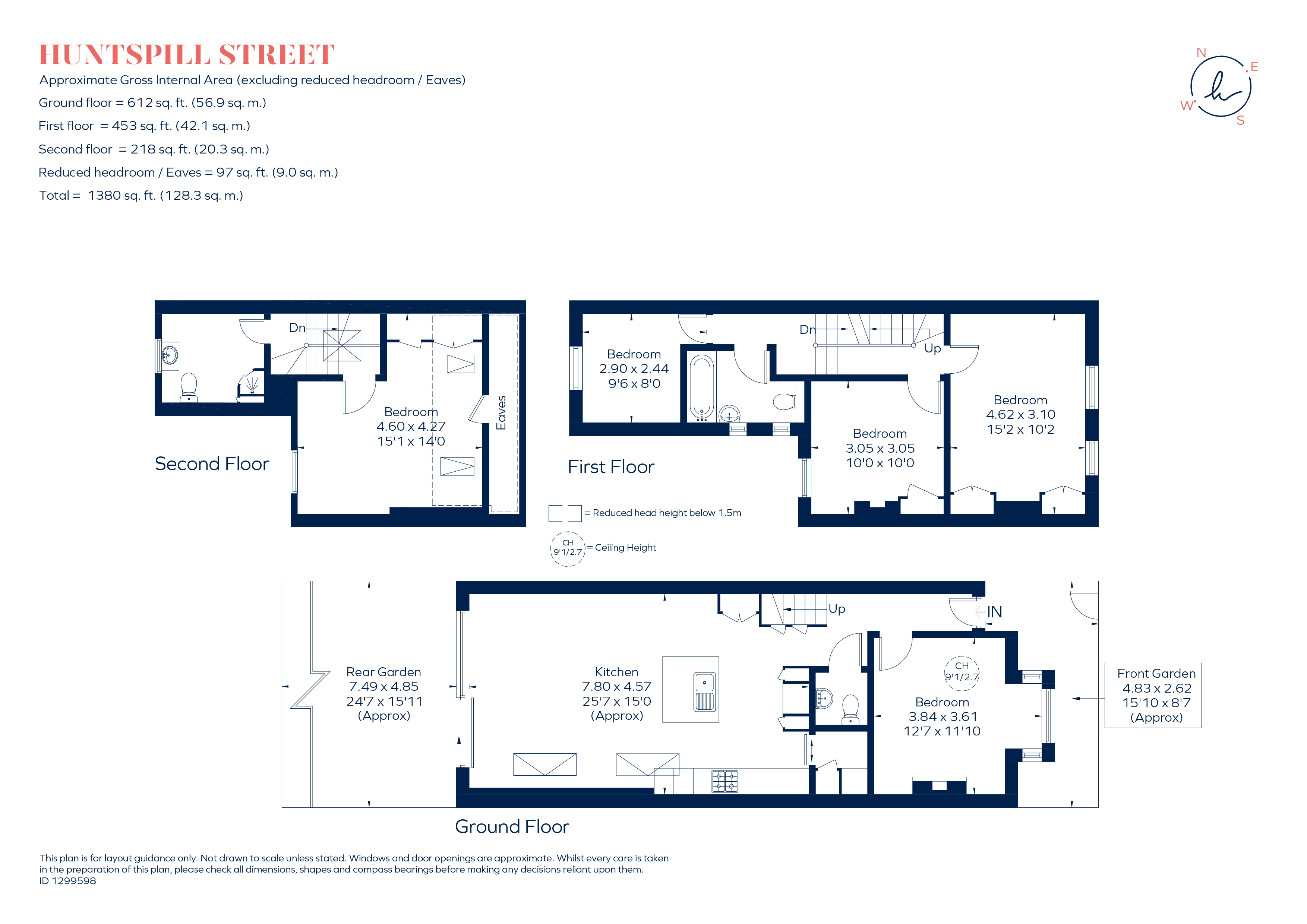2, Huntspill Street, London floorplan