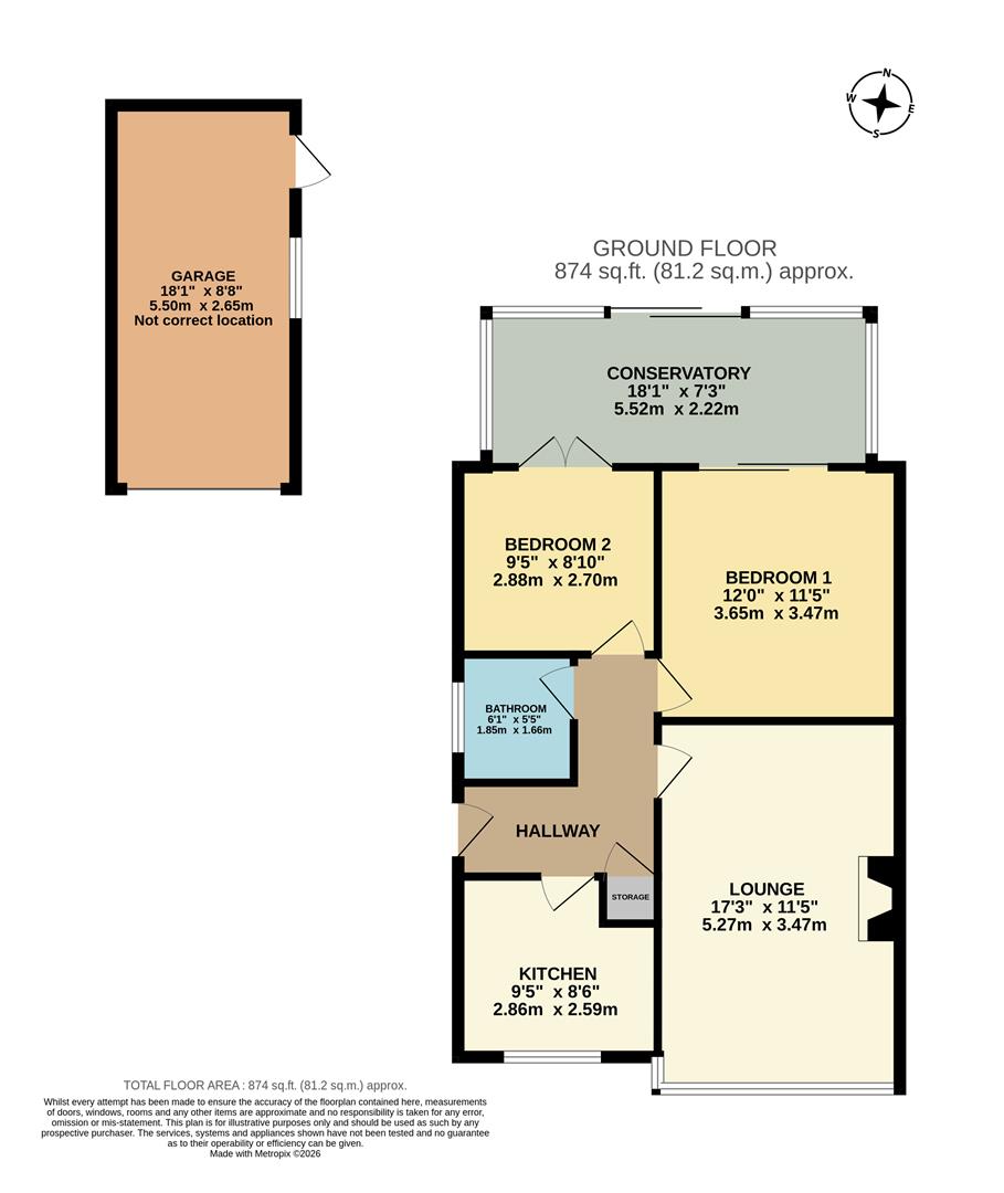 104, Lon Y Cyll, Abergele floorplan