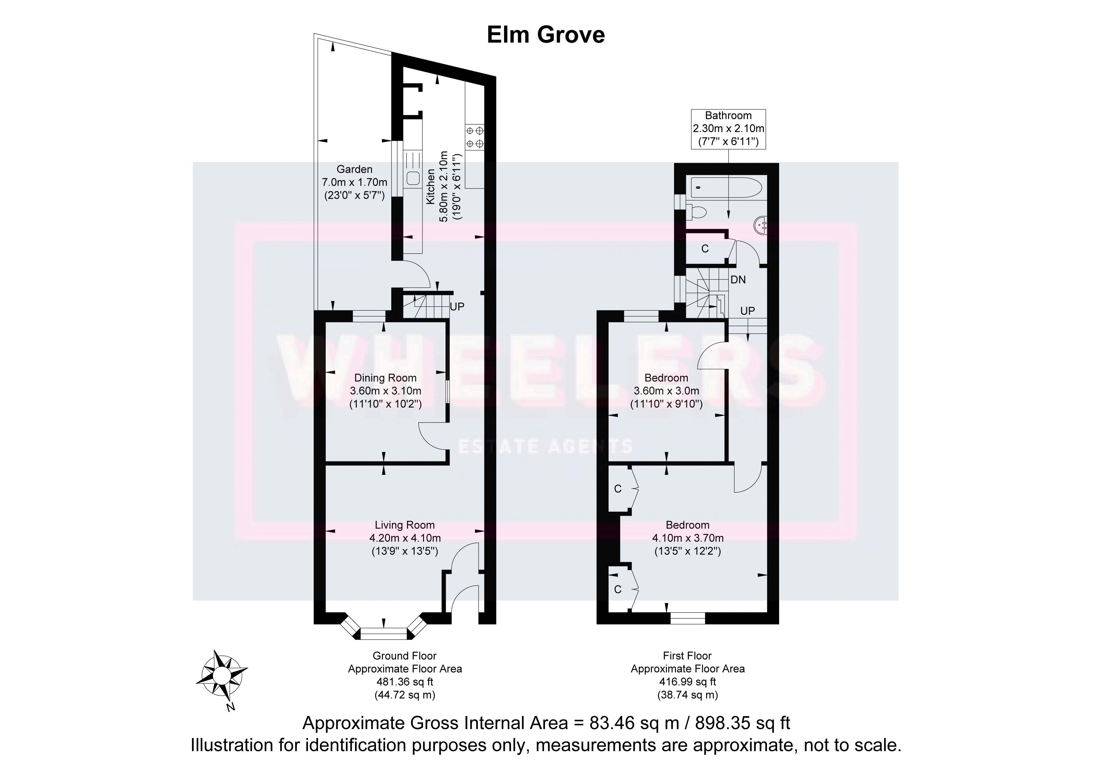 Elm Grove, Brighton floorplan