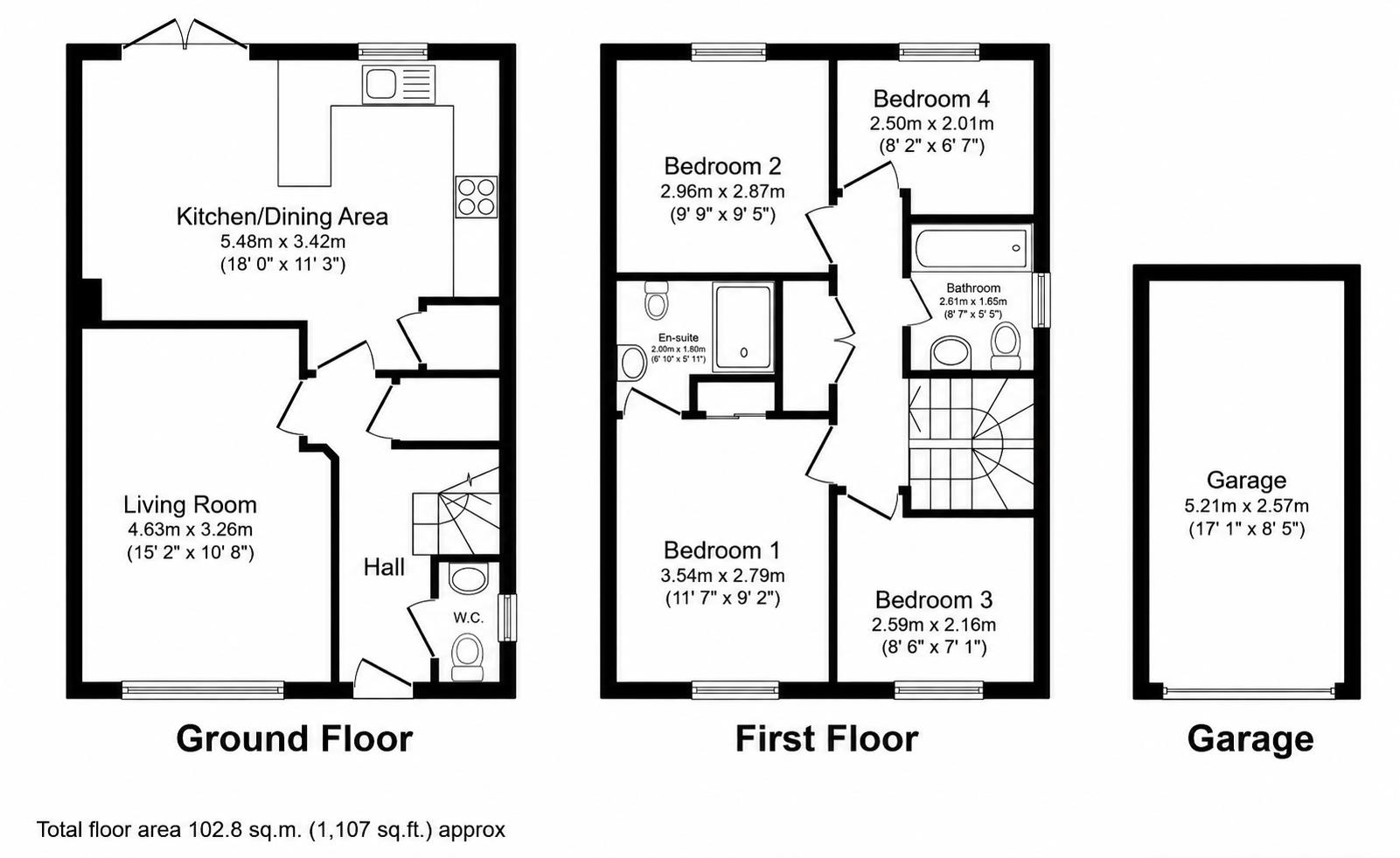 57, Fetlock Drive, Bradford floorplan