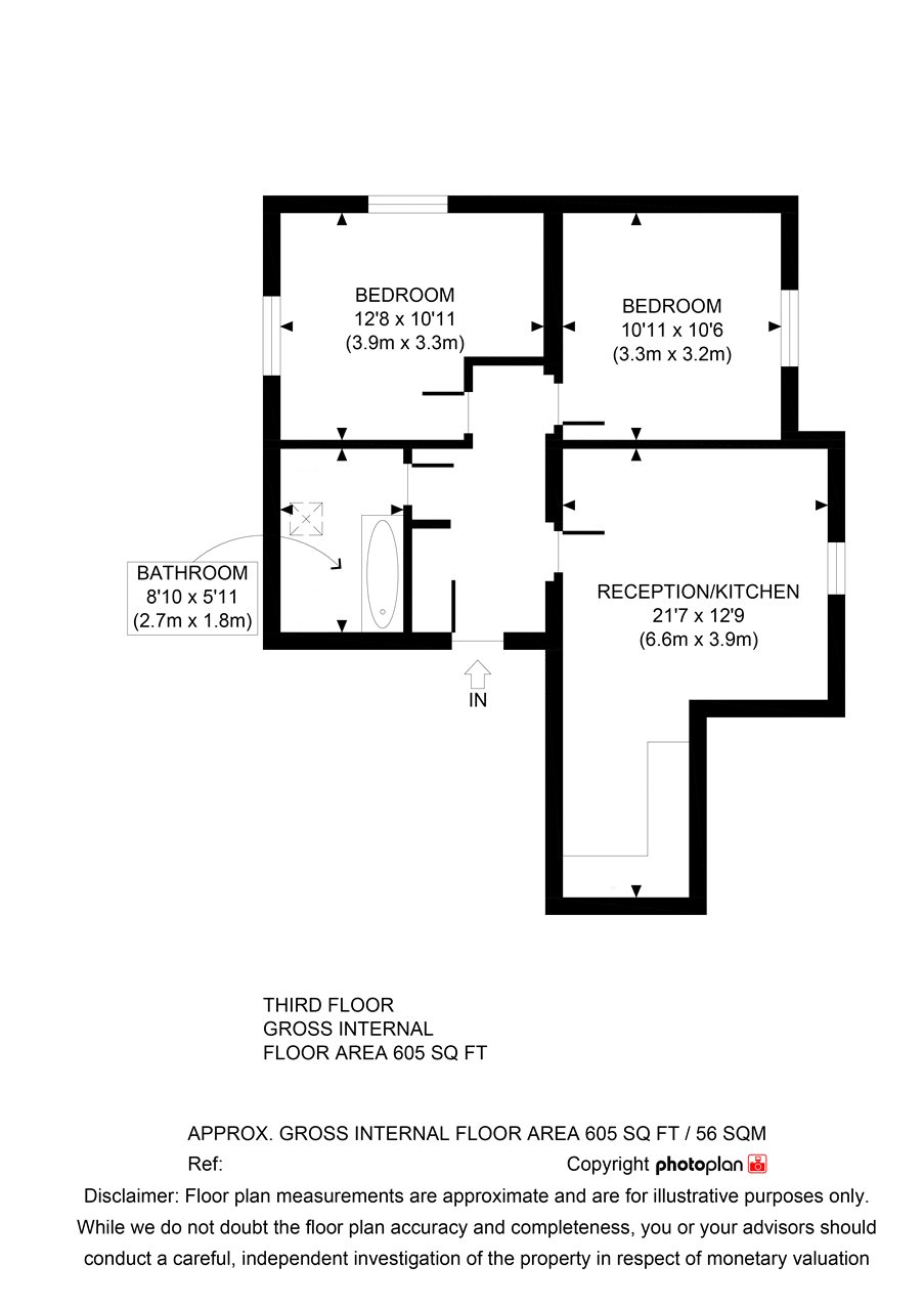 2 Bedrooms Flat to rent in Richmond Court, 75 High Street, London N8