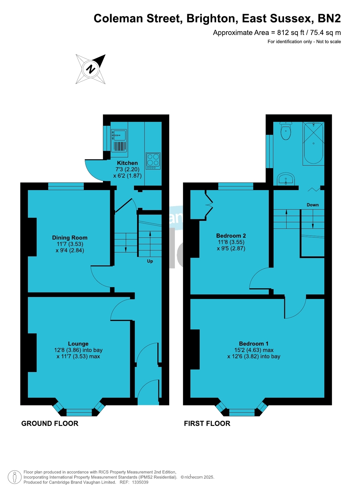 51, Coleman Street, East Sussex floorplan