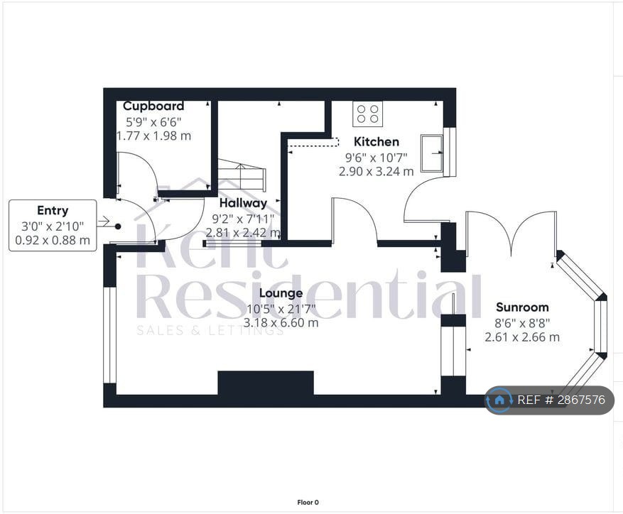 Bicknor Road, Maidstone floorplan
