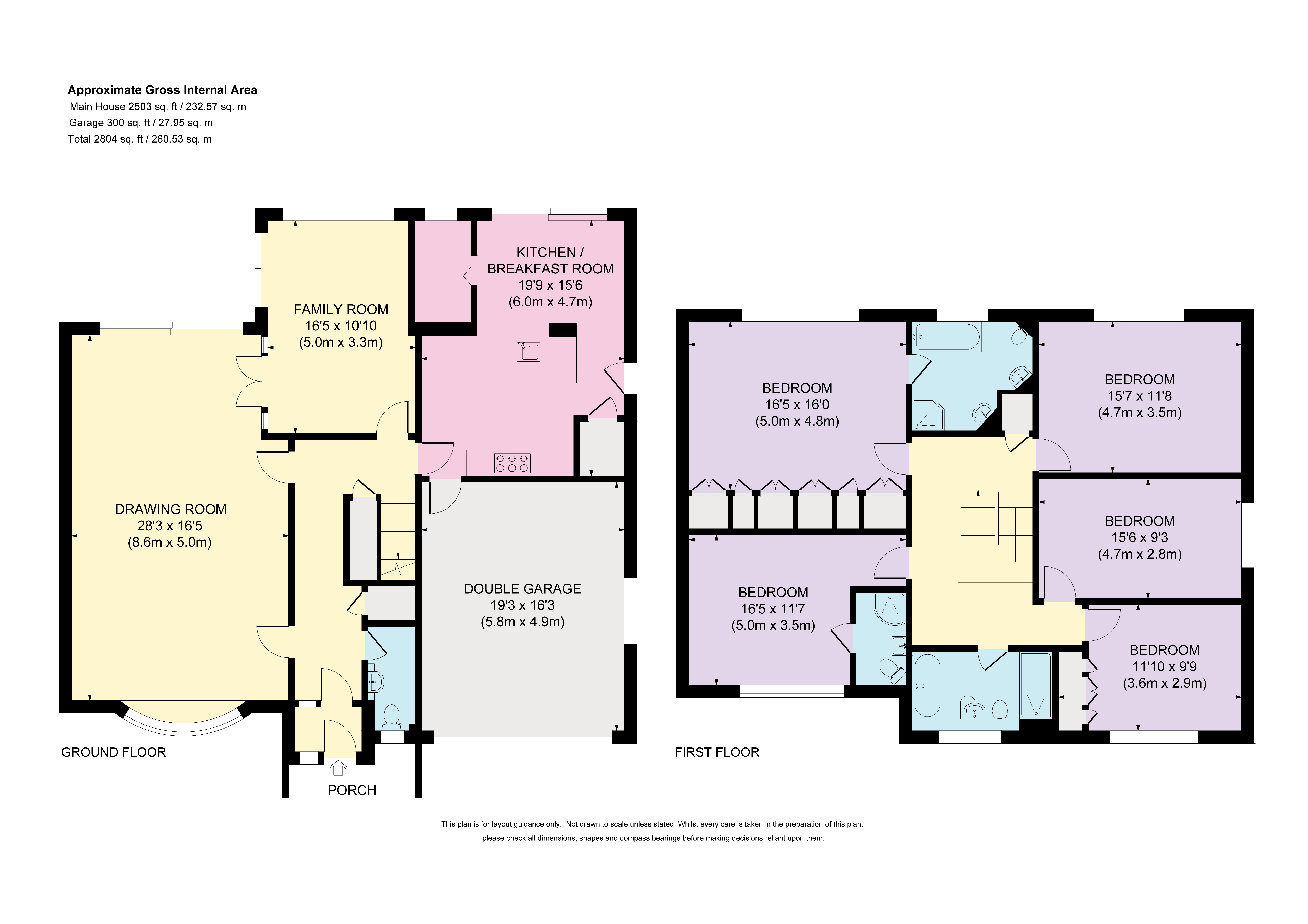 17, Milner Drive, Cobham floorplan