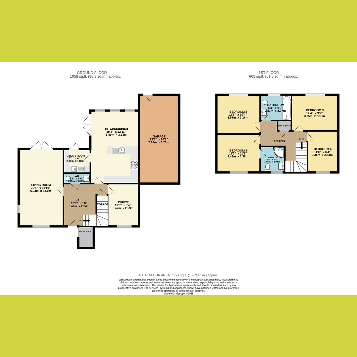 6, College Gardens, Rochford floorplan