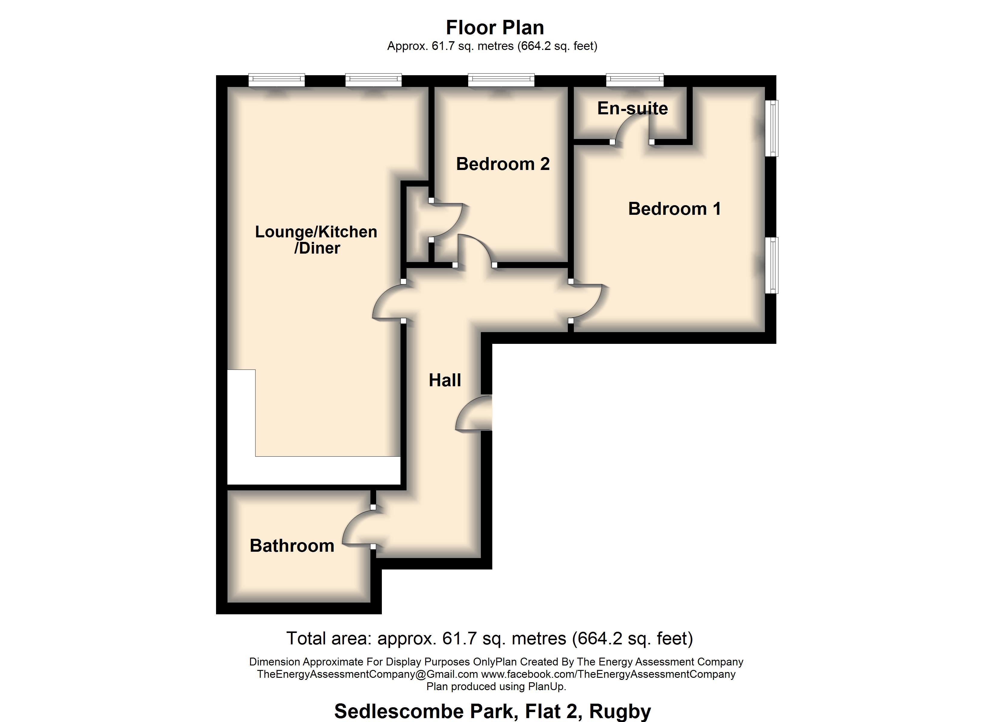 House, Dunchurch Road, Rugby CV22, 2 bedroom flat for sale 64420442 PrimeLocation