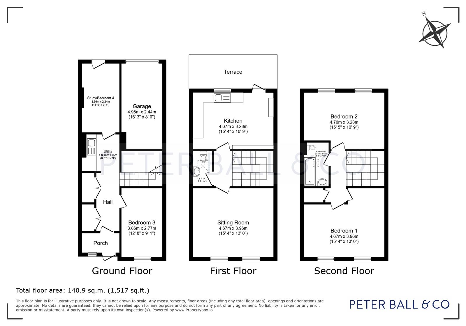 2, Keynsham Bank, Gloucestershire floorplan