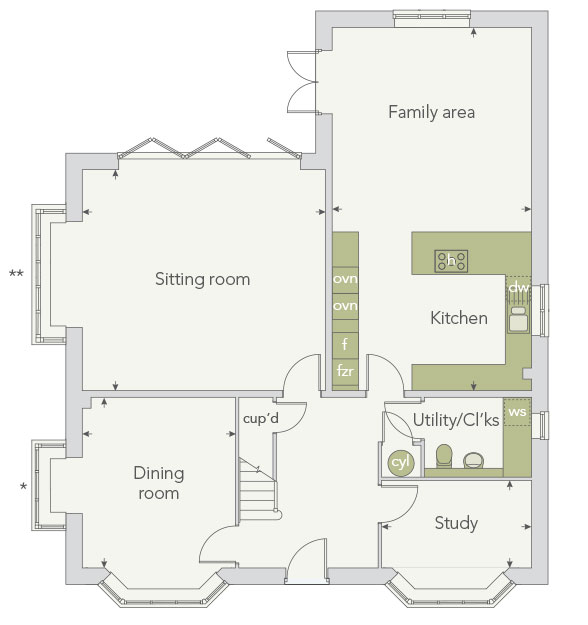 5 Bedrooms Detached house for sale in 