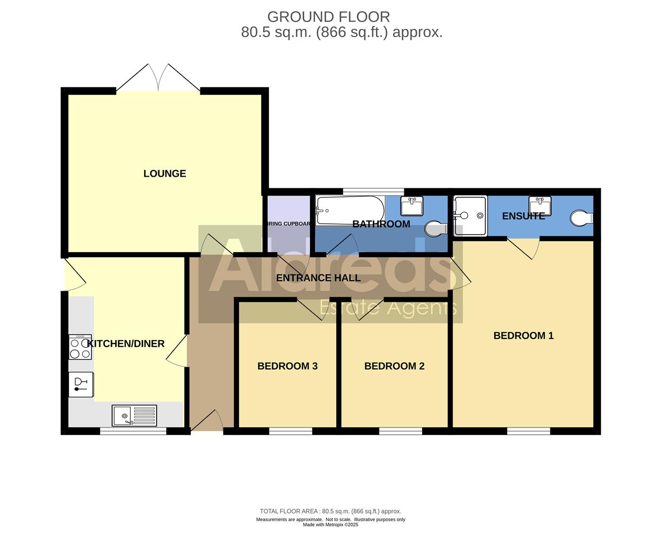 37, Summerfield Road, Great Yarmouth floorplan