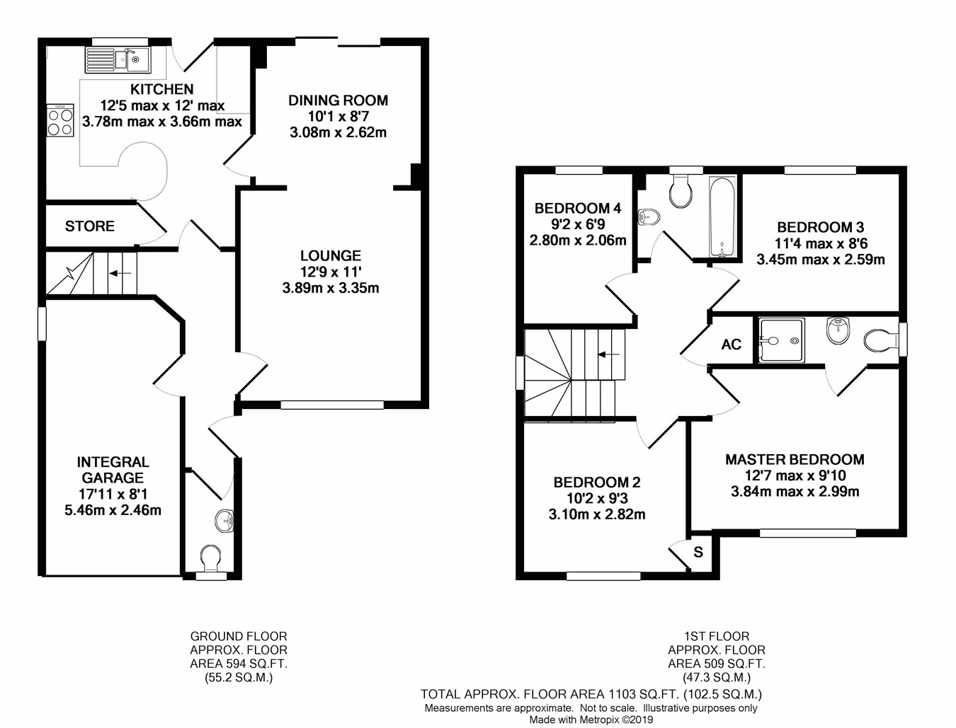 4 Bedrooms Detached house for sale in Beacons Close, Rogerstone, Newport NP10