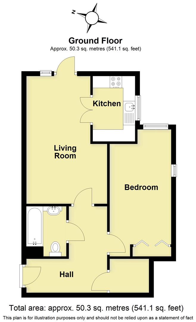 4 Montgomery Ct, Coventry Road, Warwick floorplan