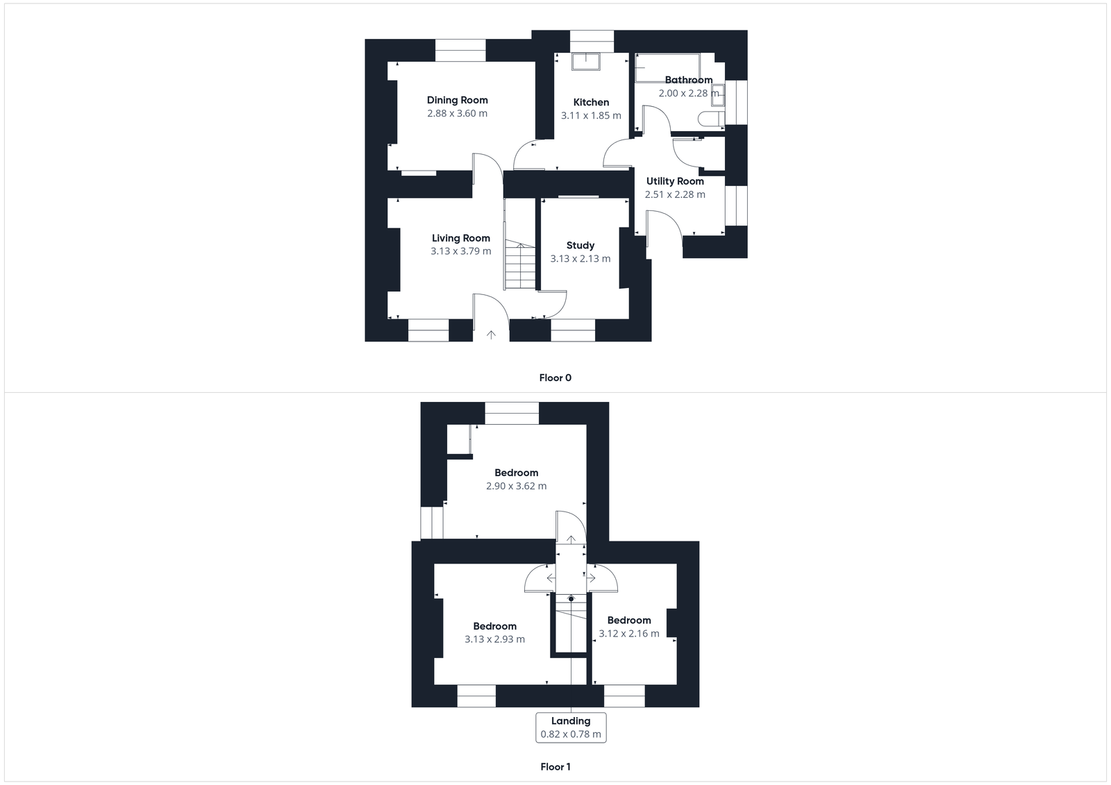 Thornton House, Upper Common, Lydney floorplan