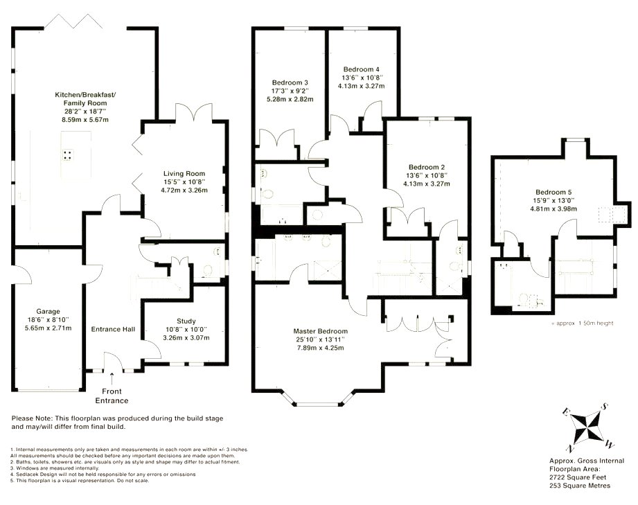 5 Bedrooms Detached house for sale in Woking, Surrey GU22