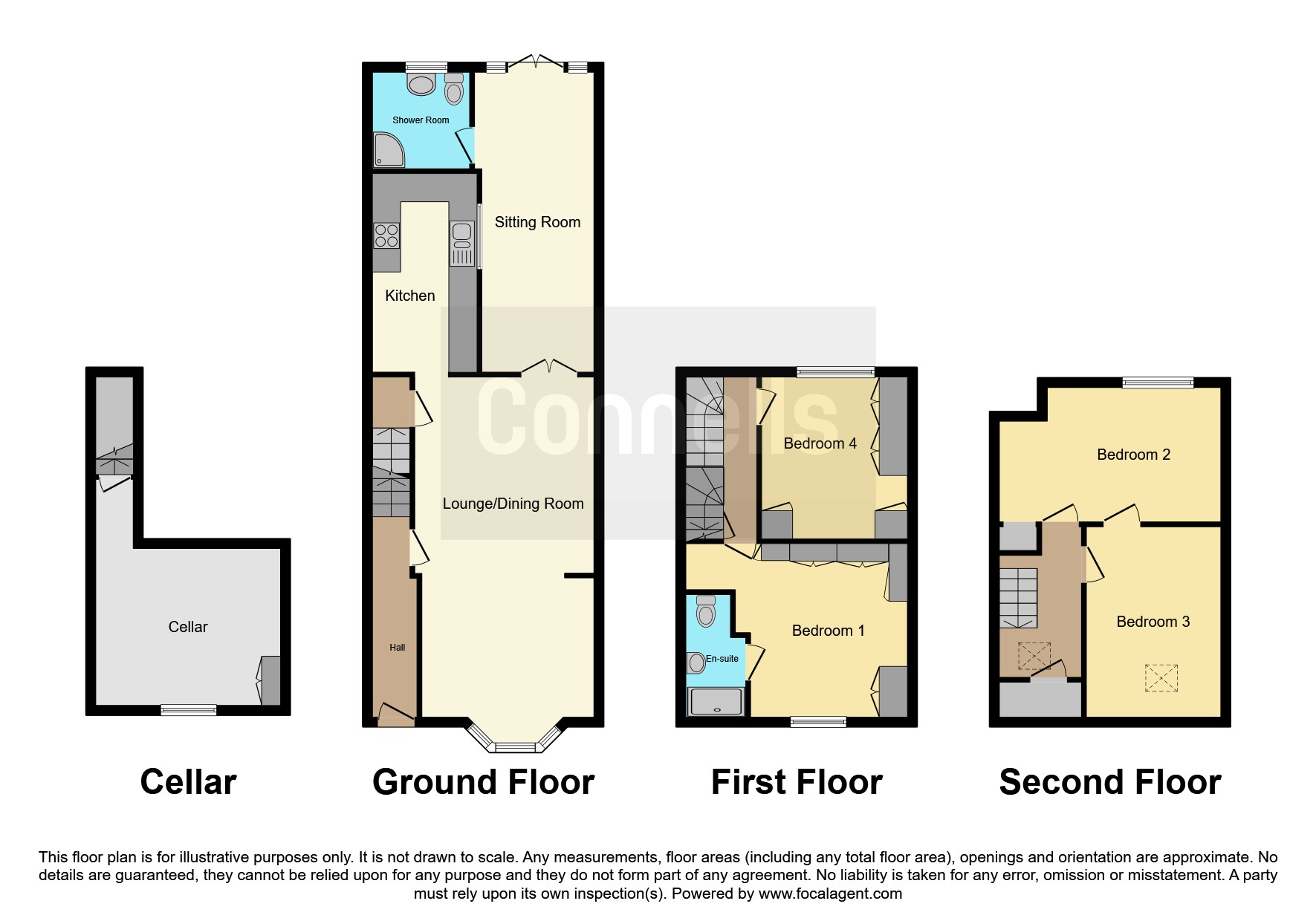 80, Hurcott Road, Kidderminster floorplan