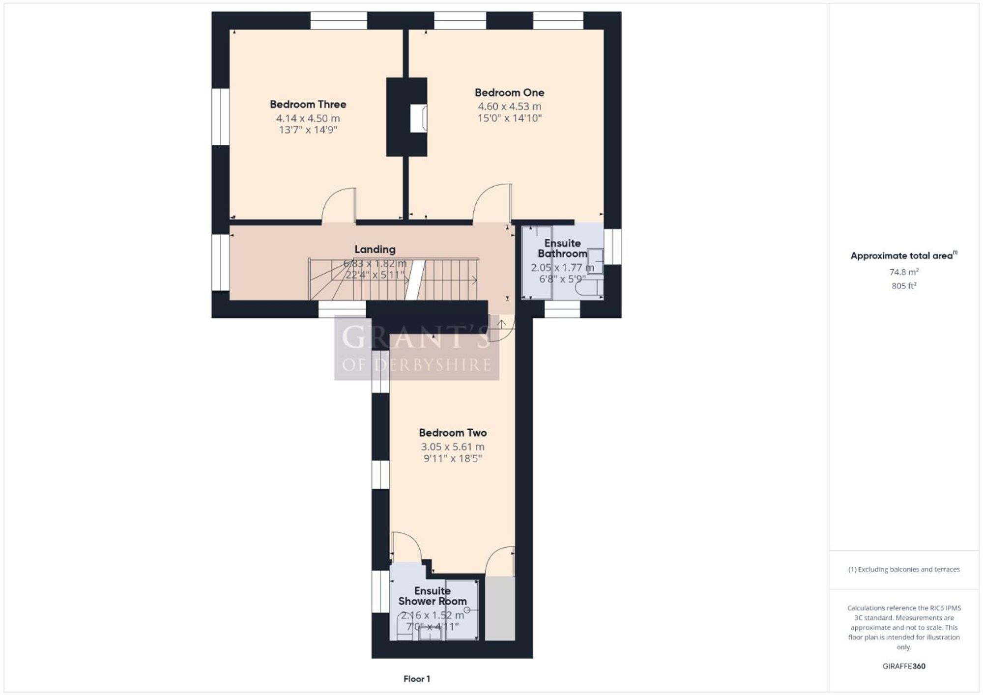 Bonsall Lodge Clatterway, Matlock floorplan