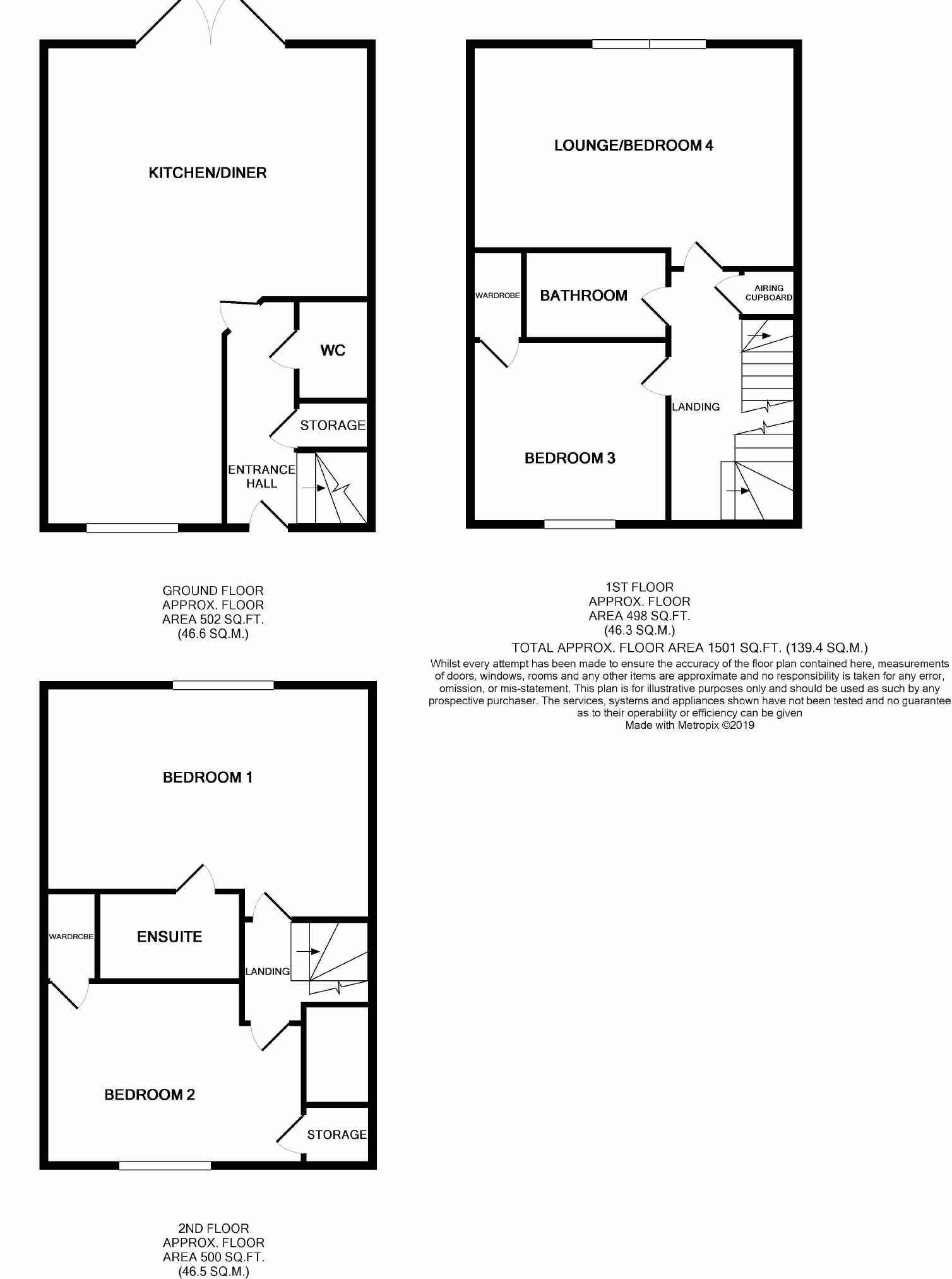 3 Bedrooms Town house for sale in Kiln Close, Gloucester GL1