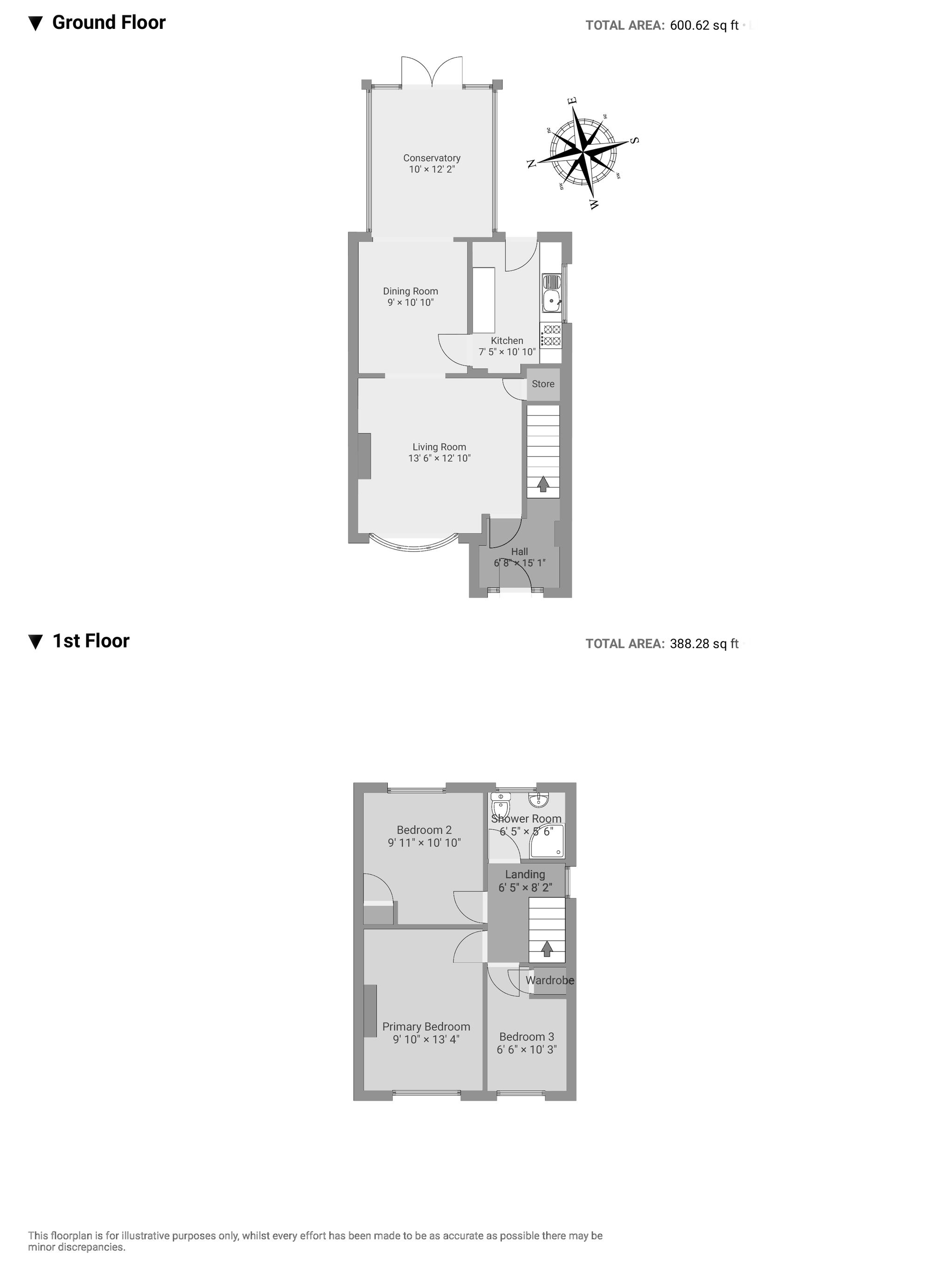 79 Ffordd Gerdinan, Pontypridd floorplan