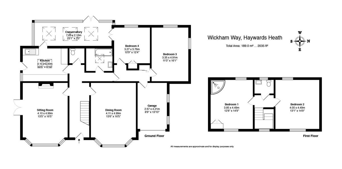 Wickham Way, Haywards Heath RH16, 4 bedroom detached house for sale