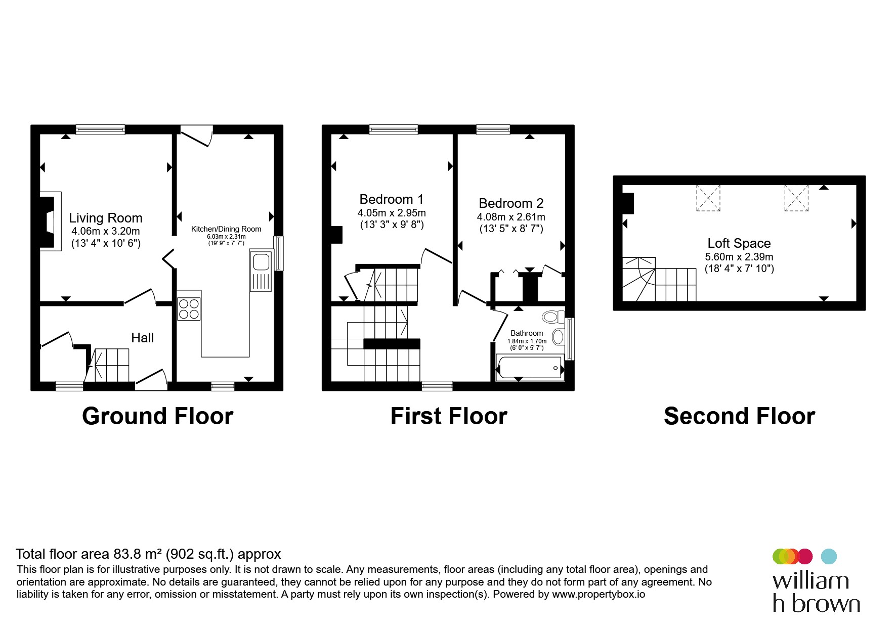 135, Broadstone Way, Bradford floorplan