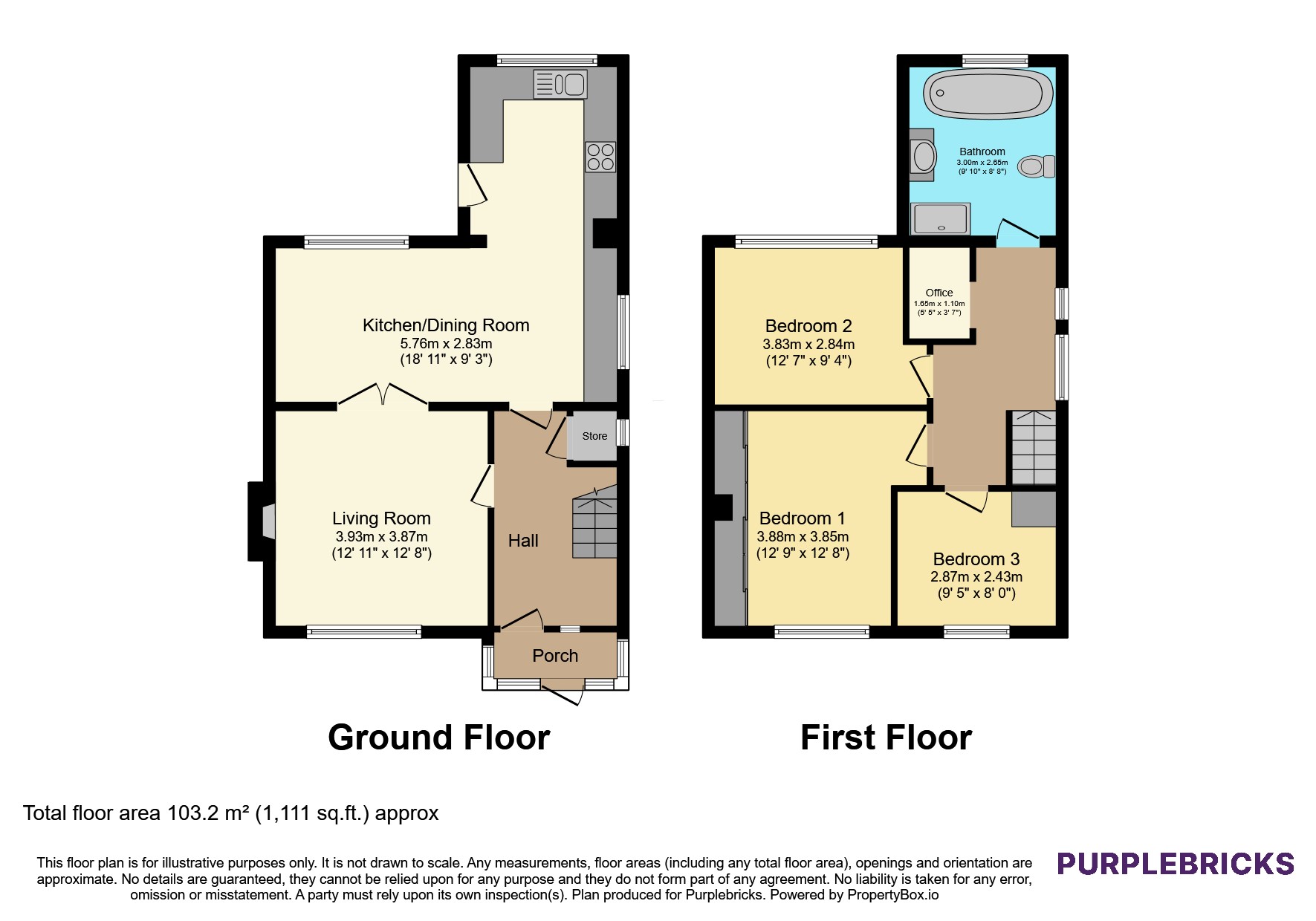 6, Moor View, Branton floorplan