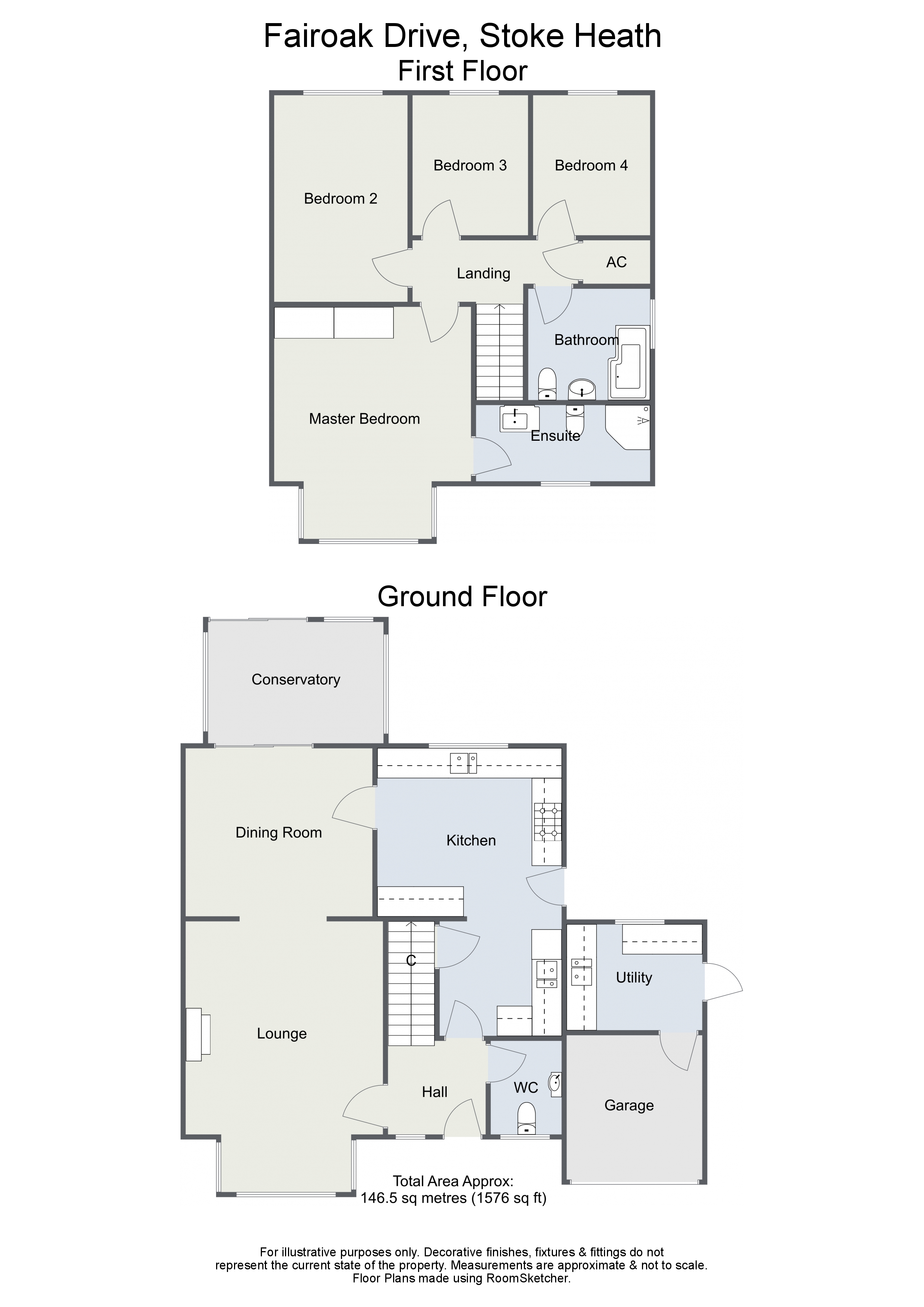 4 Bedrooms Detached house for sale in Fairoak Drive, Stoke Heath, Bromsgrove B60