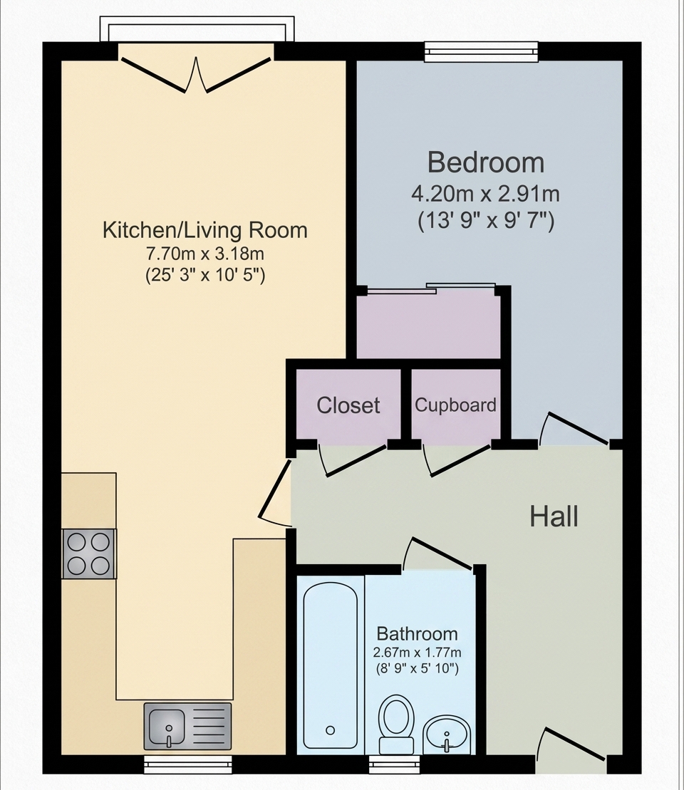 Chester Road, Hounslow floorplan