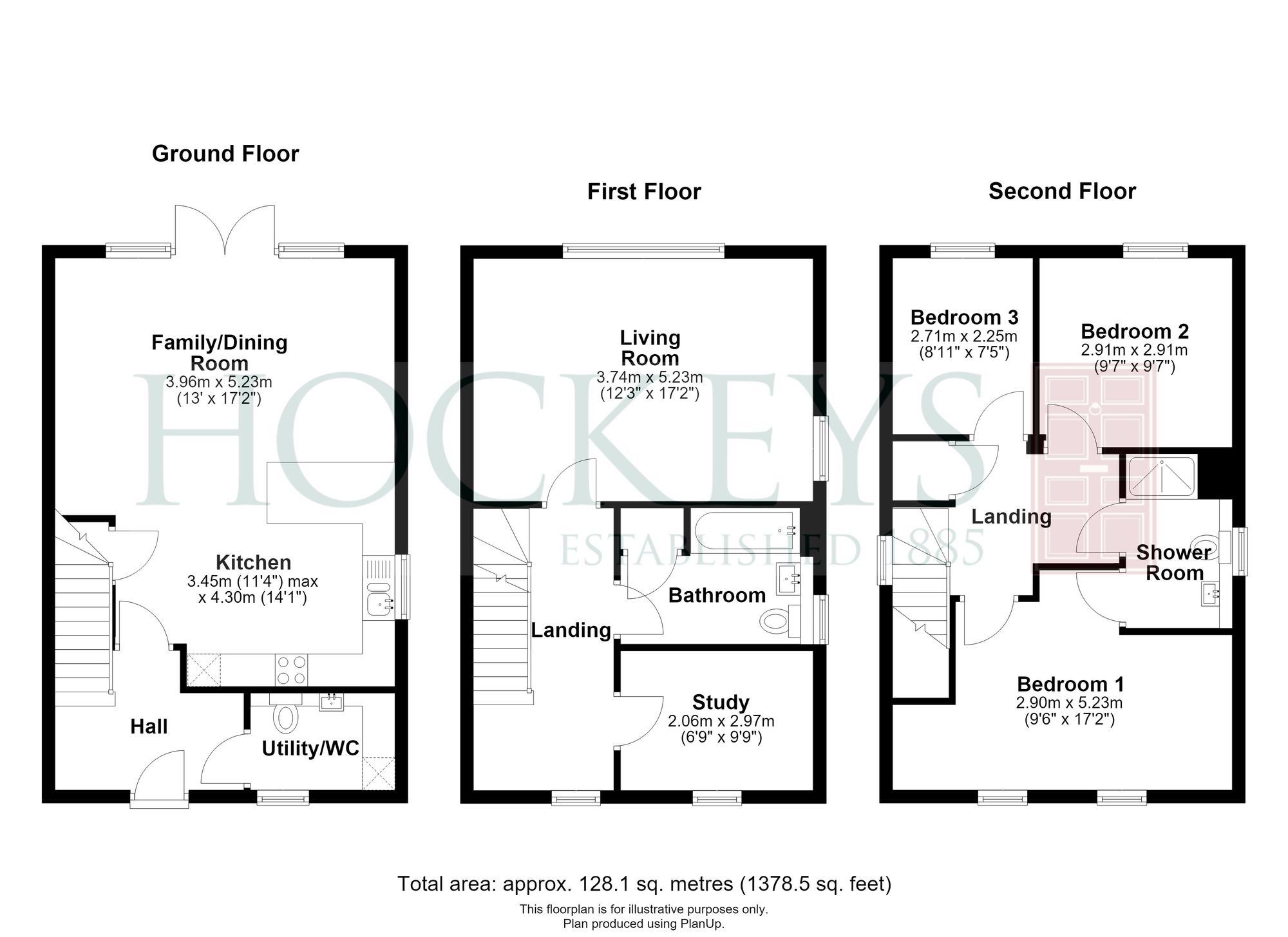 Plot 99, 9 Aylesbury Walk, Cambridge floorplan