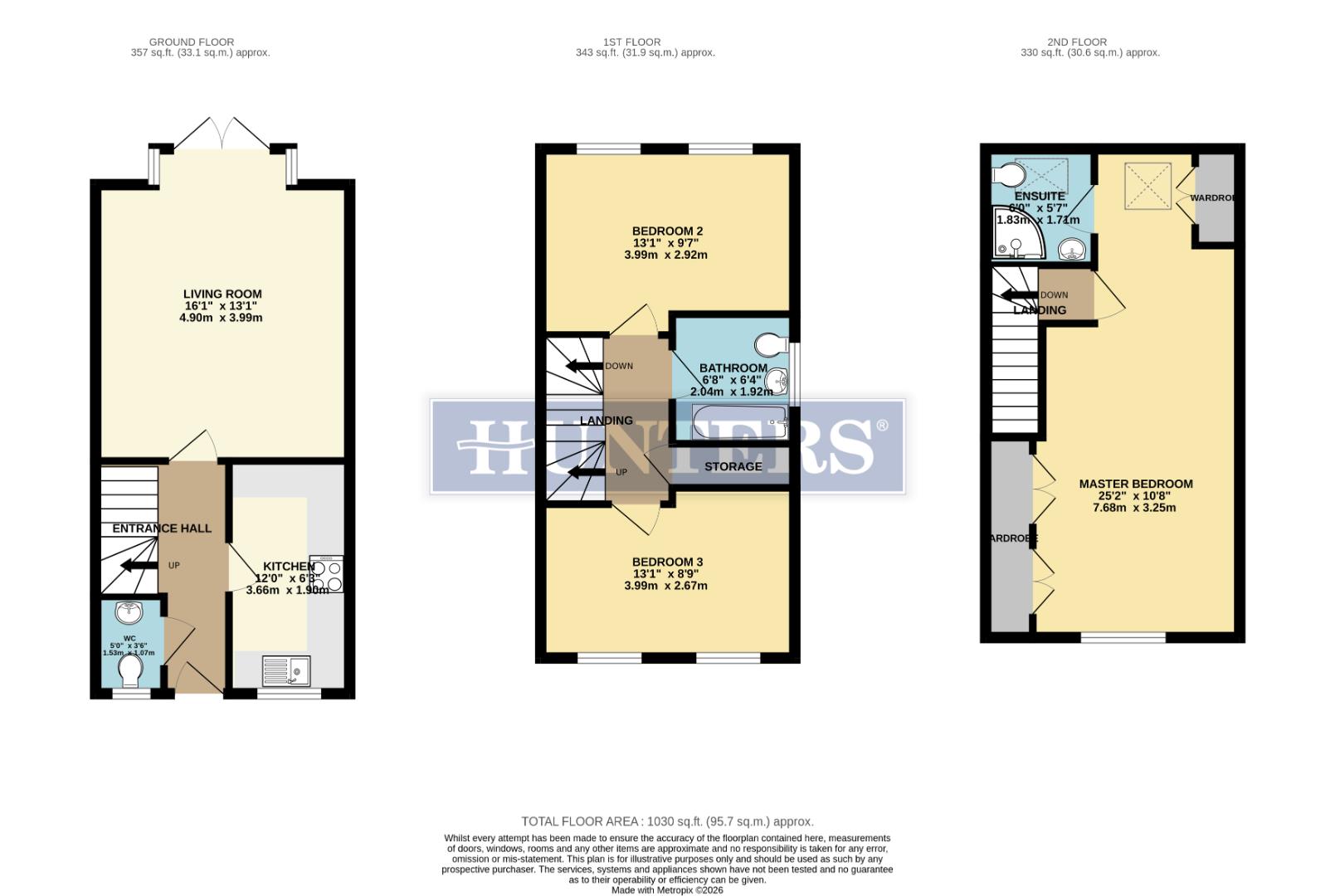 63, Parkgate, Goldthorpe floorplan