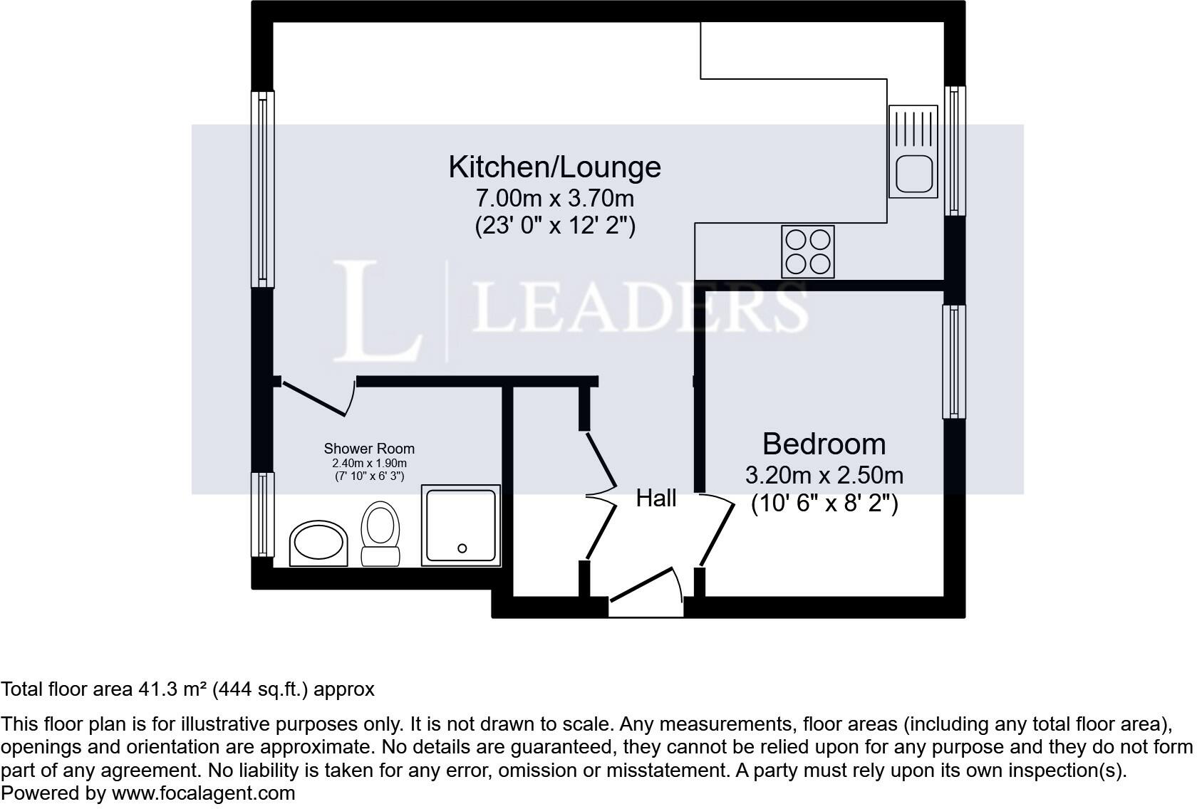 Flats 1-5, 94, Highlands Road, Hampshire floorplan
