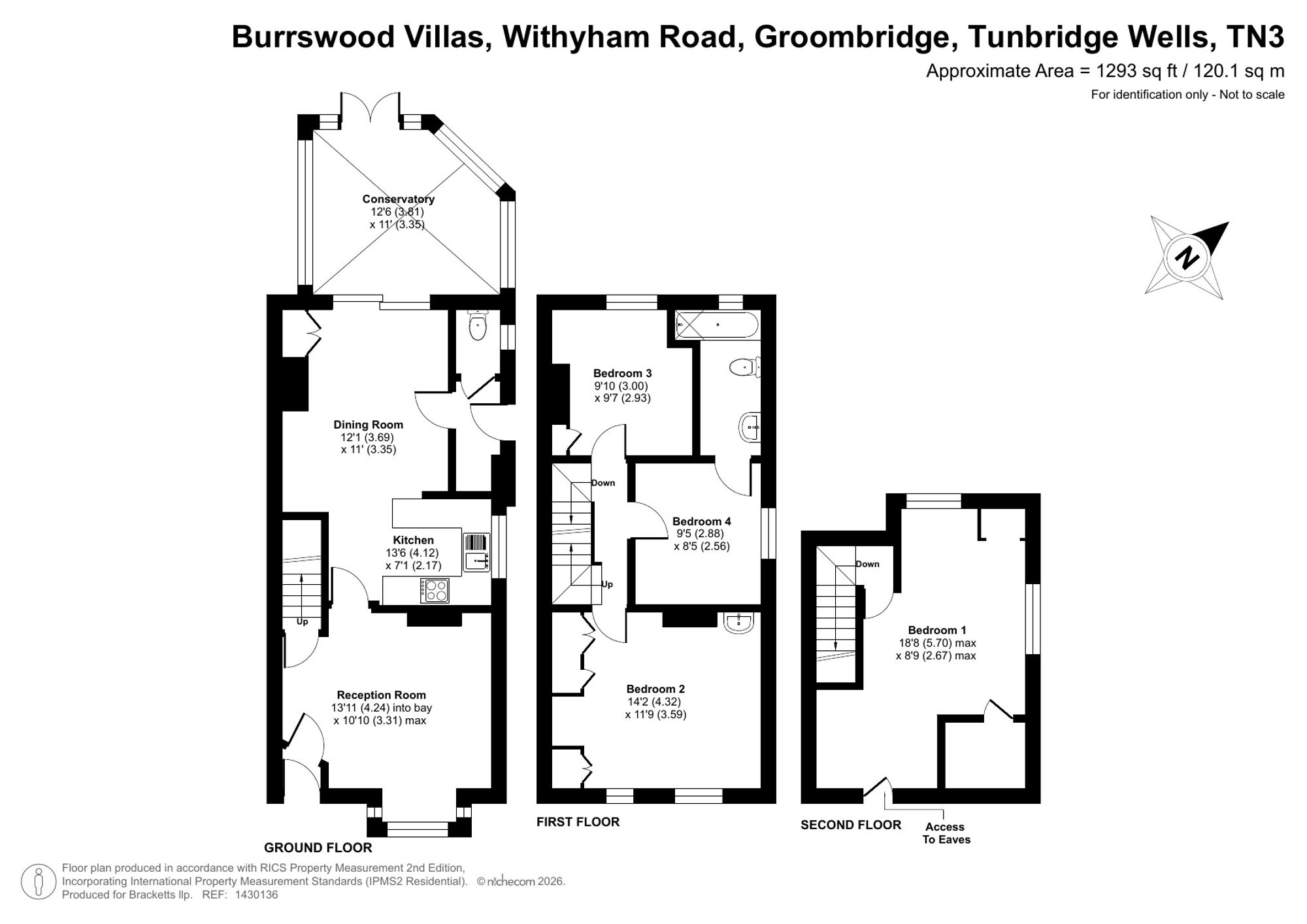 5 Burrswood Villas Withyham Road, Tunbridge Wells floorplan