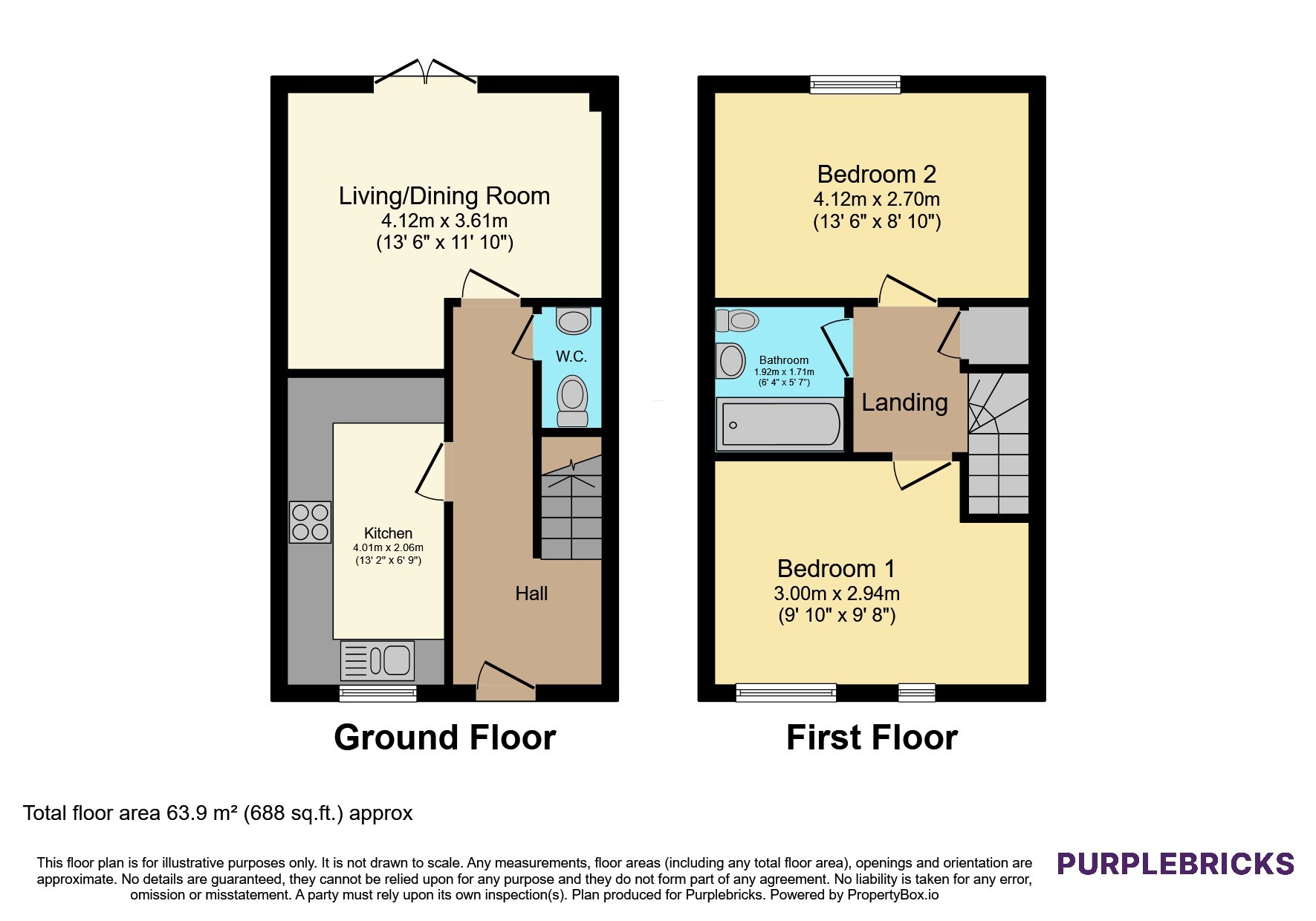 42, Sedgemere Road, Nuneaton floorplan