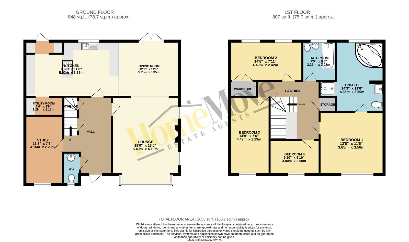 25, Chichele Street, Rushden floorplan