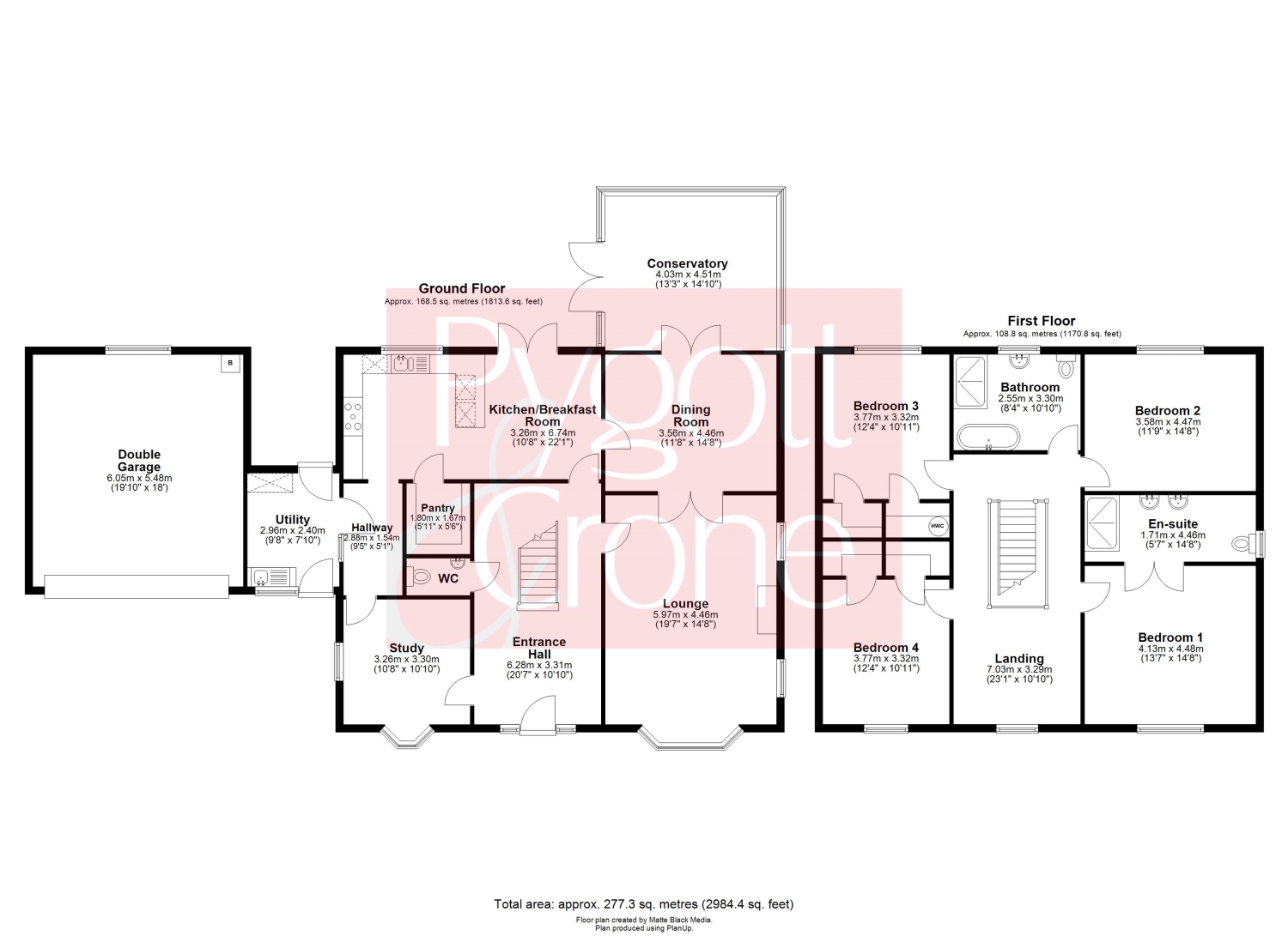 Meridian House, Roman Bank, Holbeach Clough, Spalding floorplan