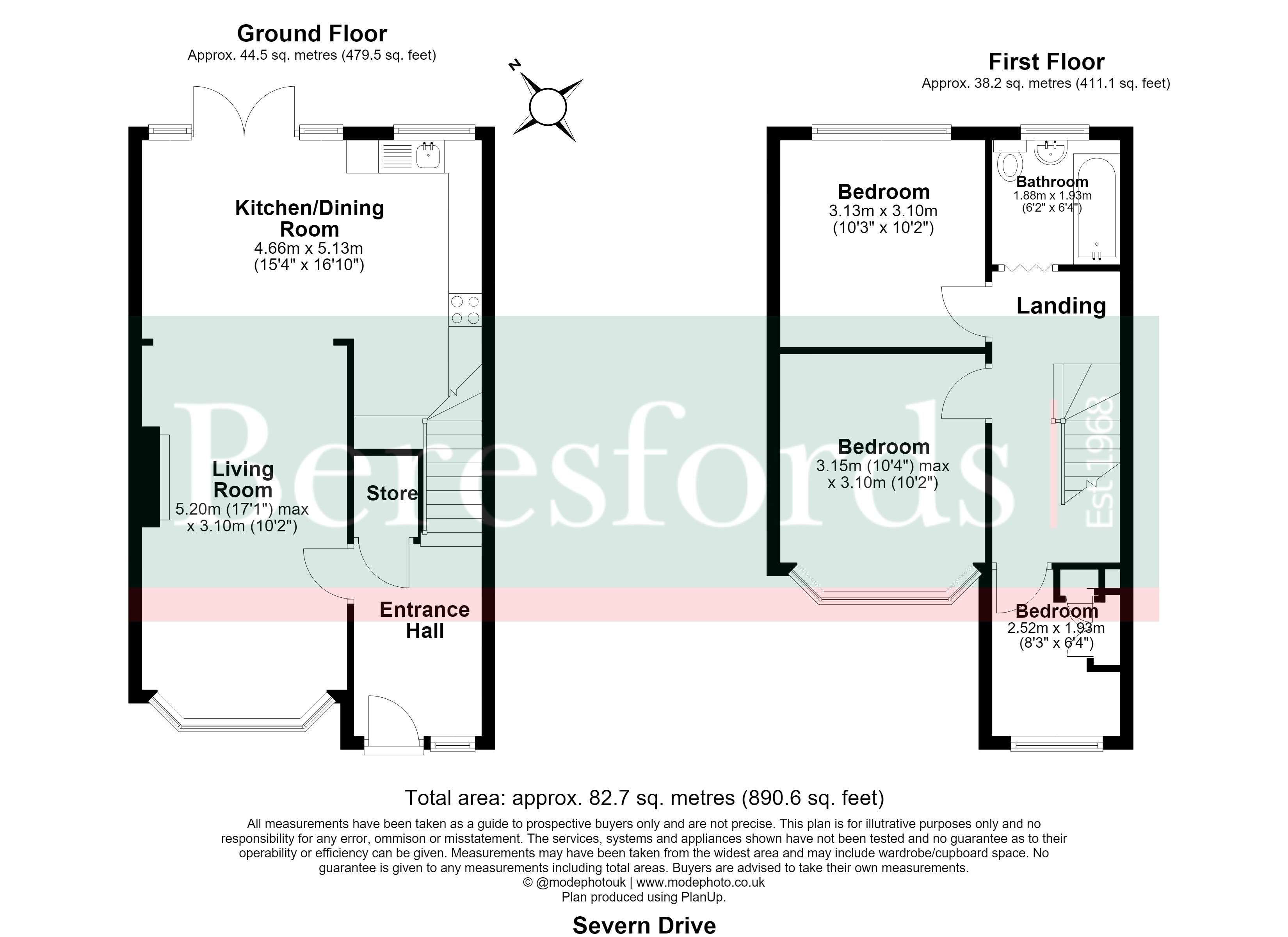 78, Severn Drive, Upminster floorplan