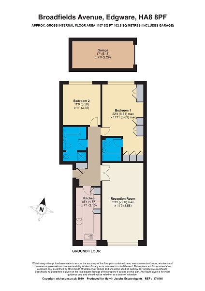 2 Bedrooms Flat for sale in Broadfields Heights, Broadfields Avenue, Edgware, Greater London. HA8