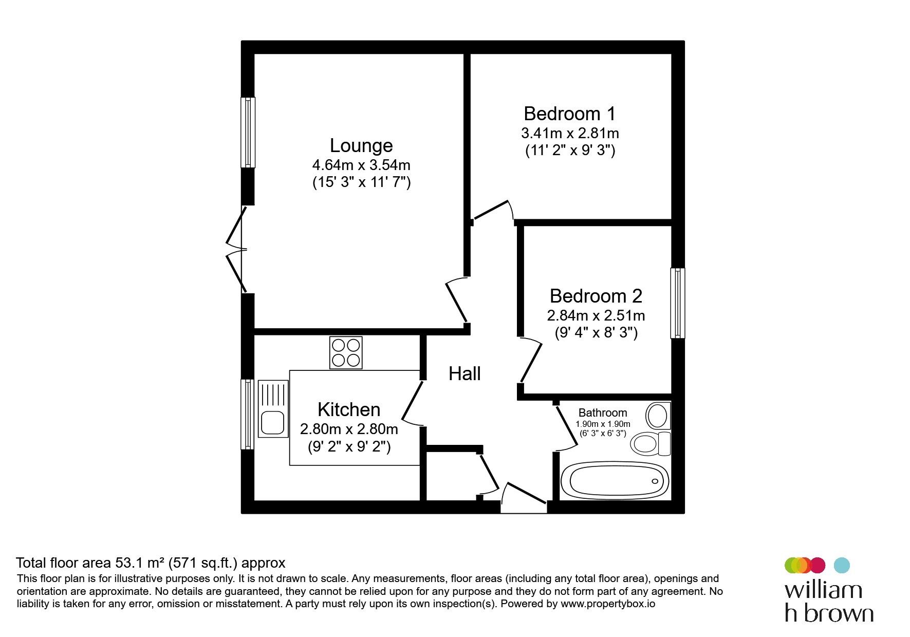17, Gerard Gardens, CHELMSFORD floorplan