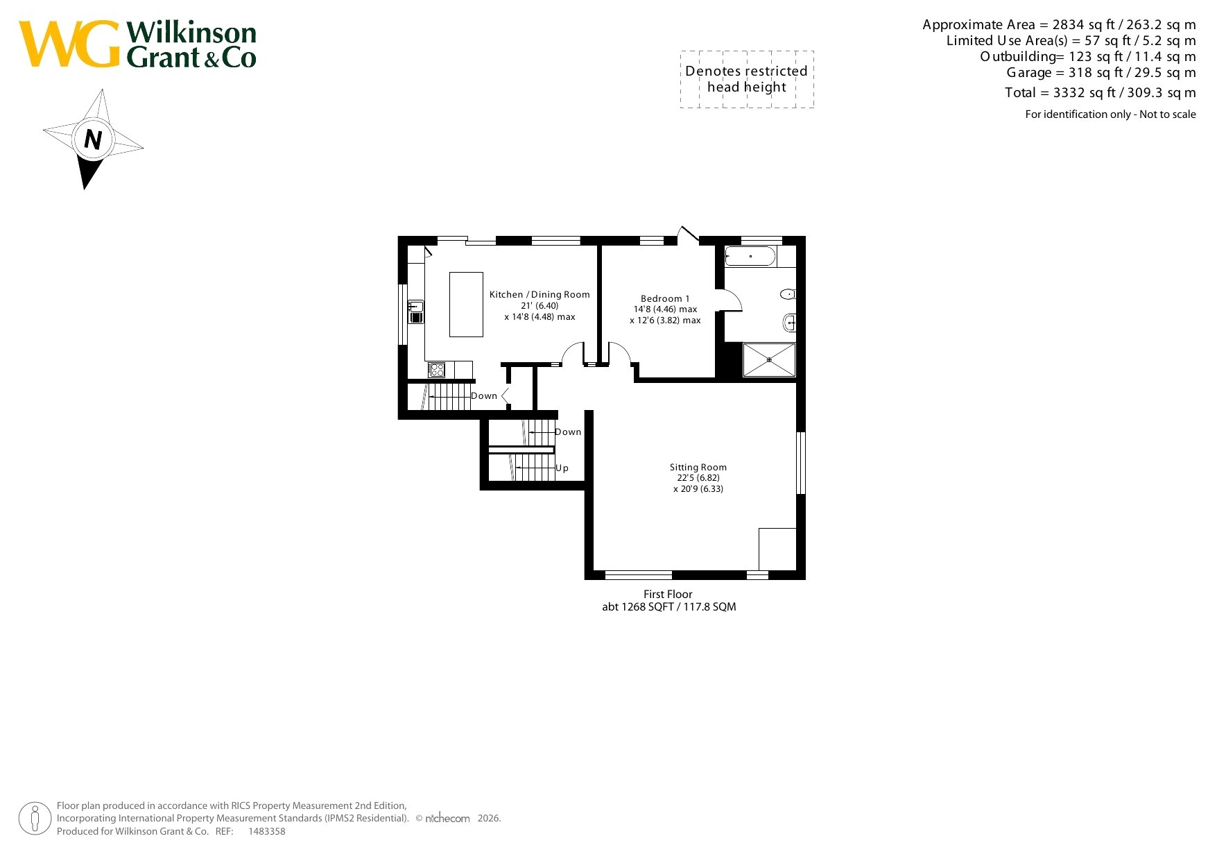 8, High Croft, Exeter floorplan